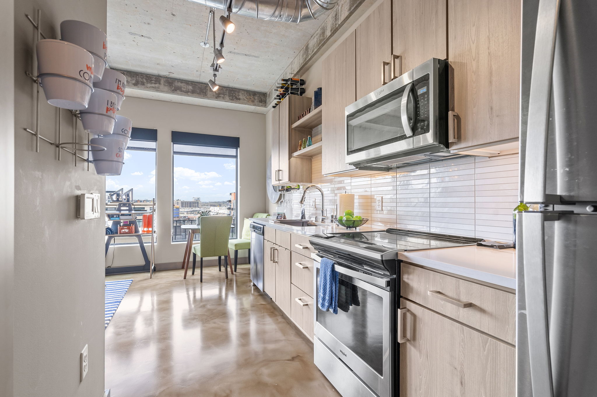 Spacious kitchen