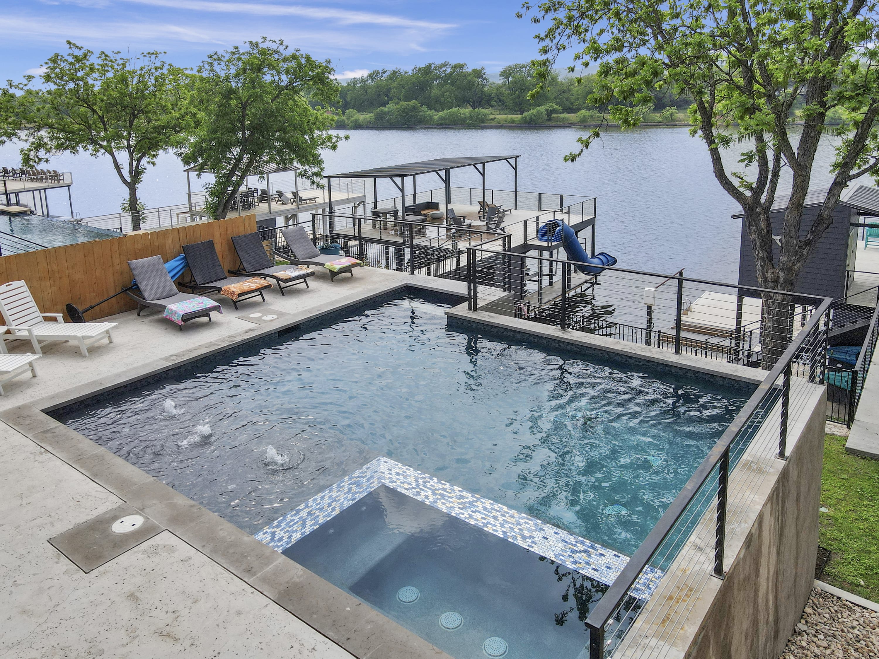 Heated Pool With Lake LBJ Views