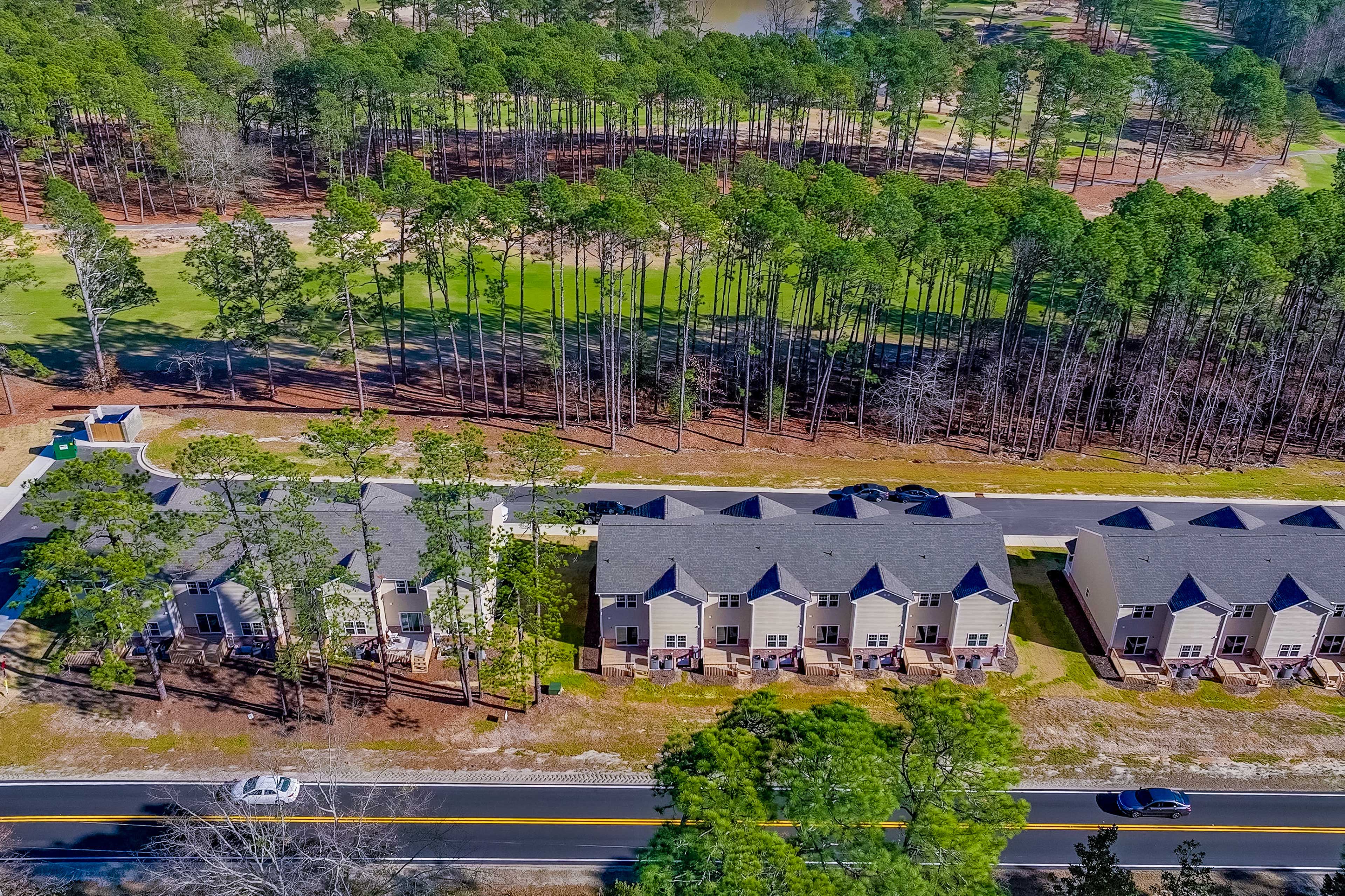 Property Image 1 - Southern Pines Golf Course Townhome w/ Deck!