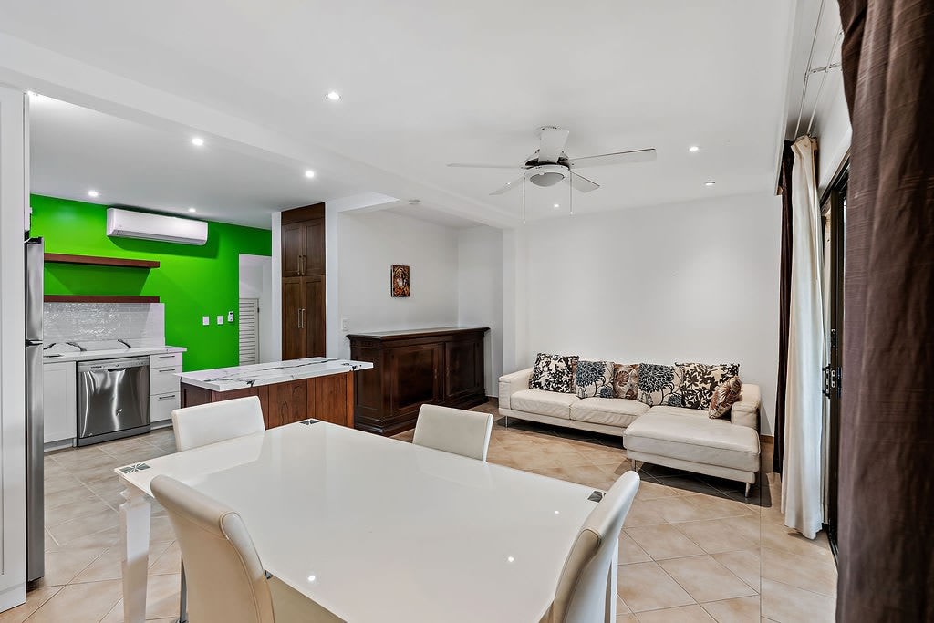 Dining and Living area