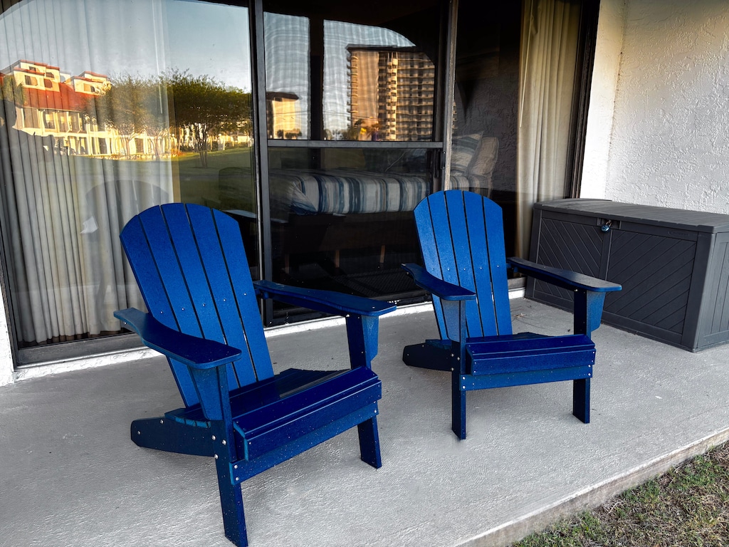 Kick back and relax on your oversized covered porch