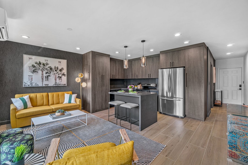 Upscale furnishings throught the apartment