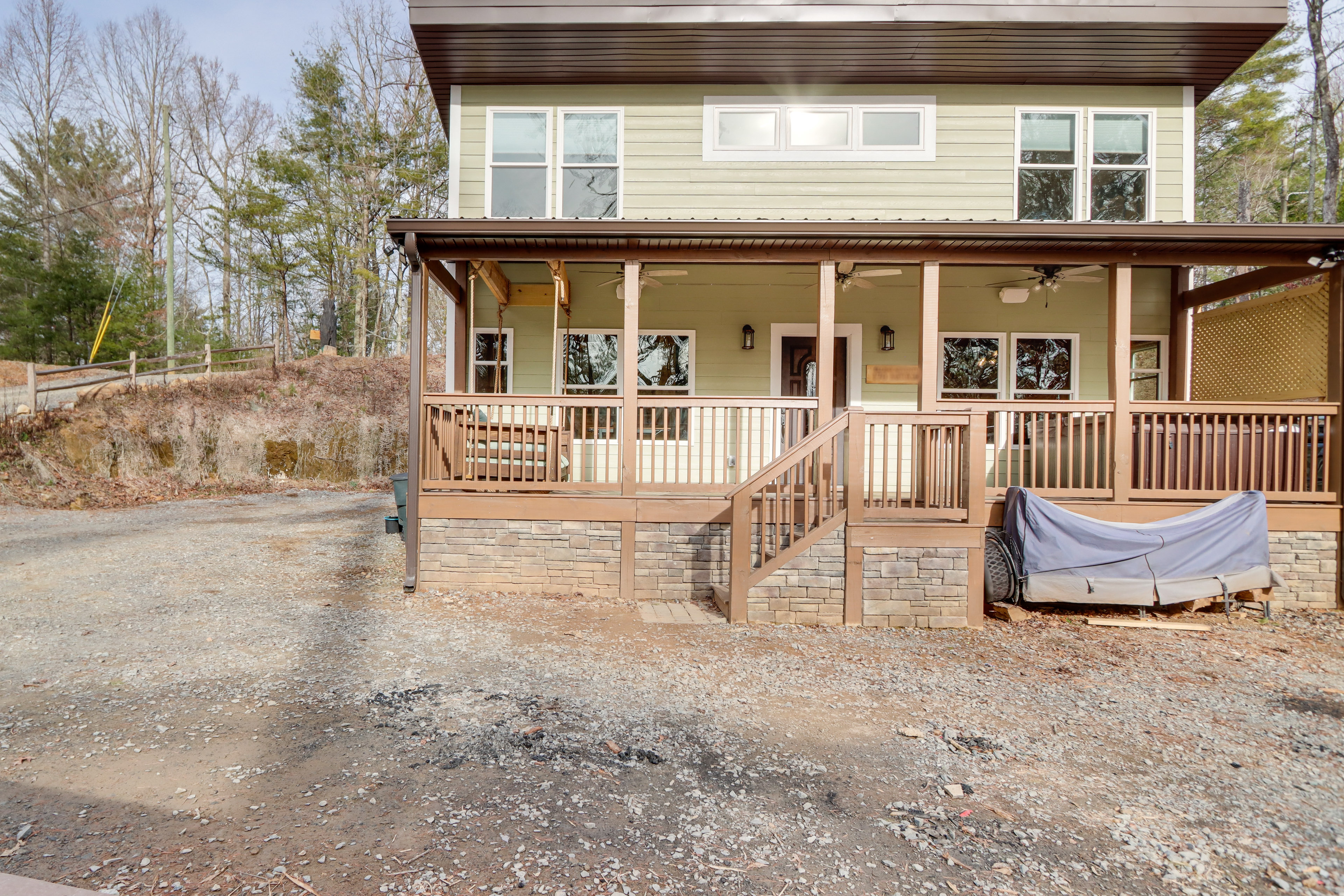 Property Image 2 - Forested Ellijay Cabin Rental w/ Private Hot Tub!