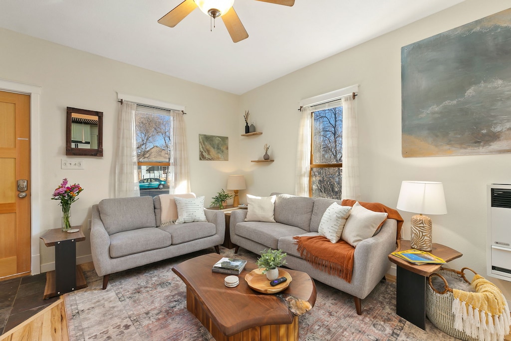 Cozy Living Area | Plenty of seating and natural light!