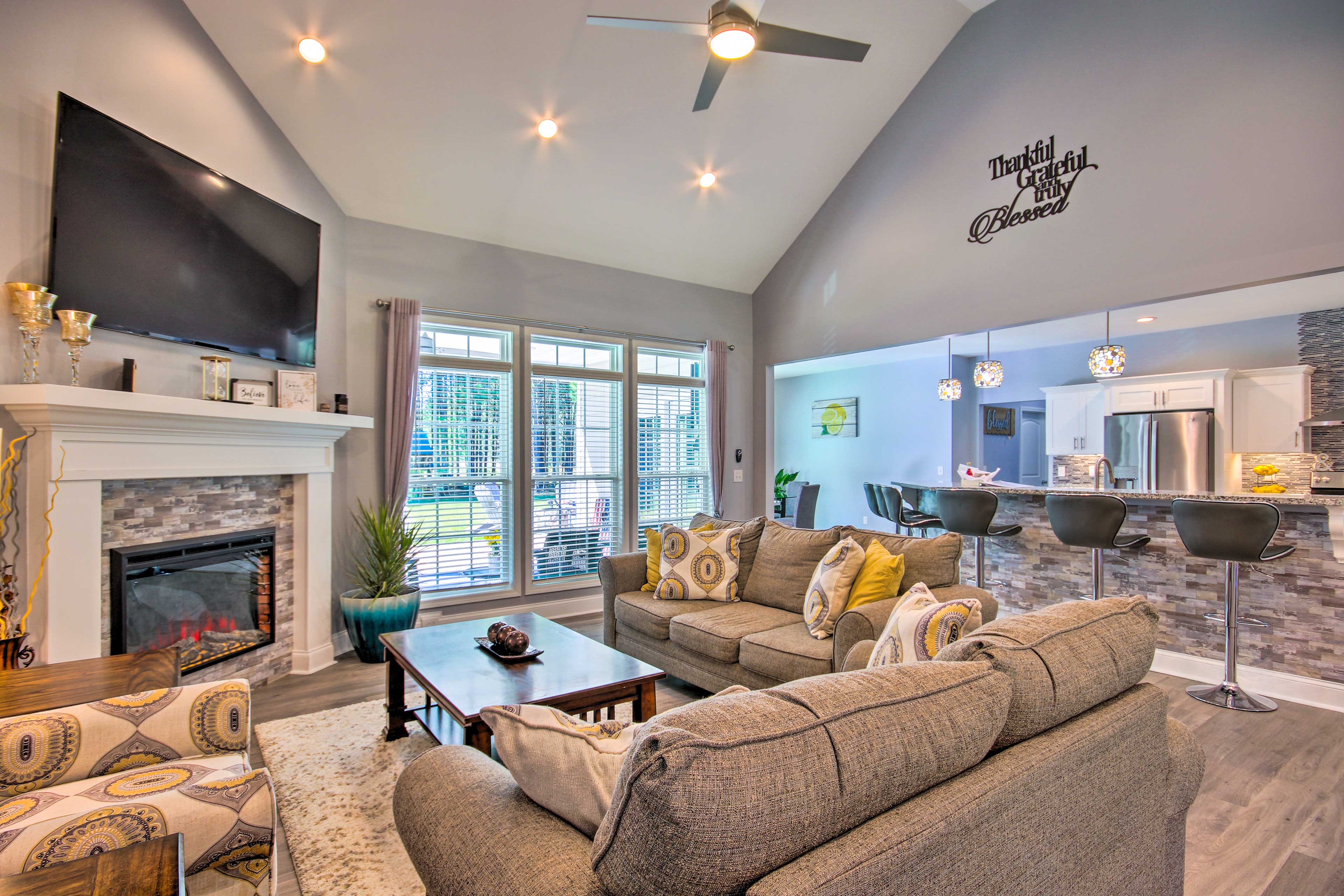 Property Image 1 - Bright Hopkins Home w/ Game Room & Fire Pit!