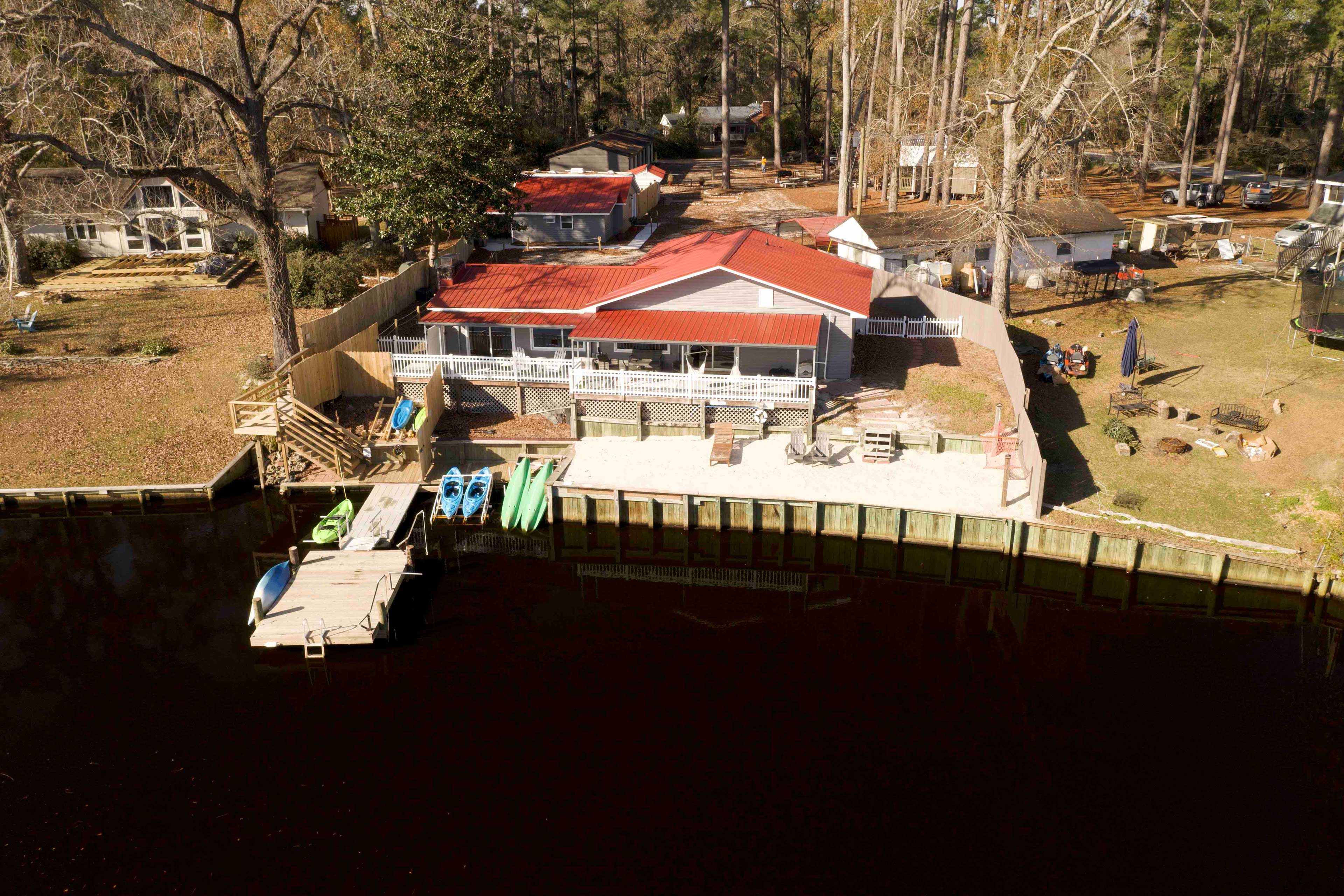 Property Image 1 - ’The Grey Goose’: Waterfront Home with Beach