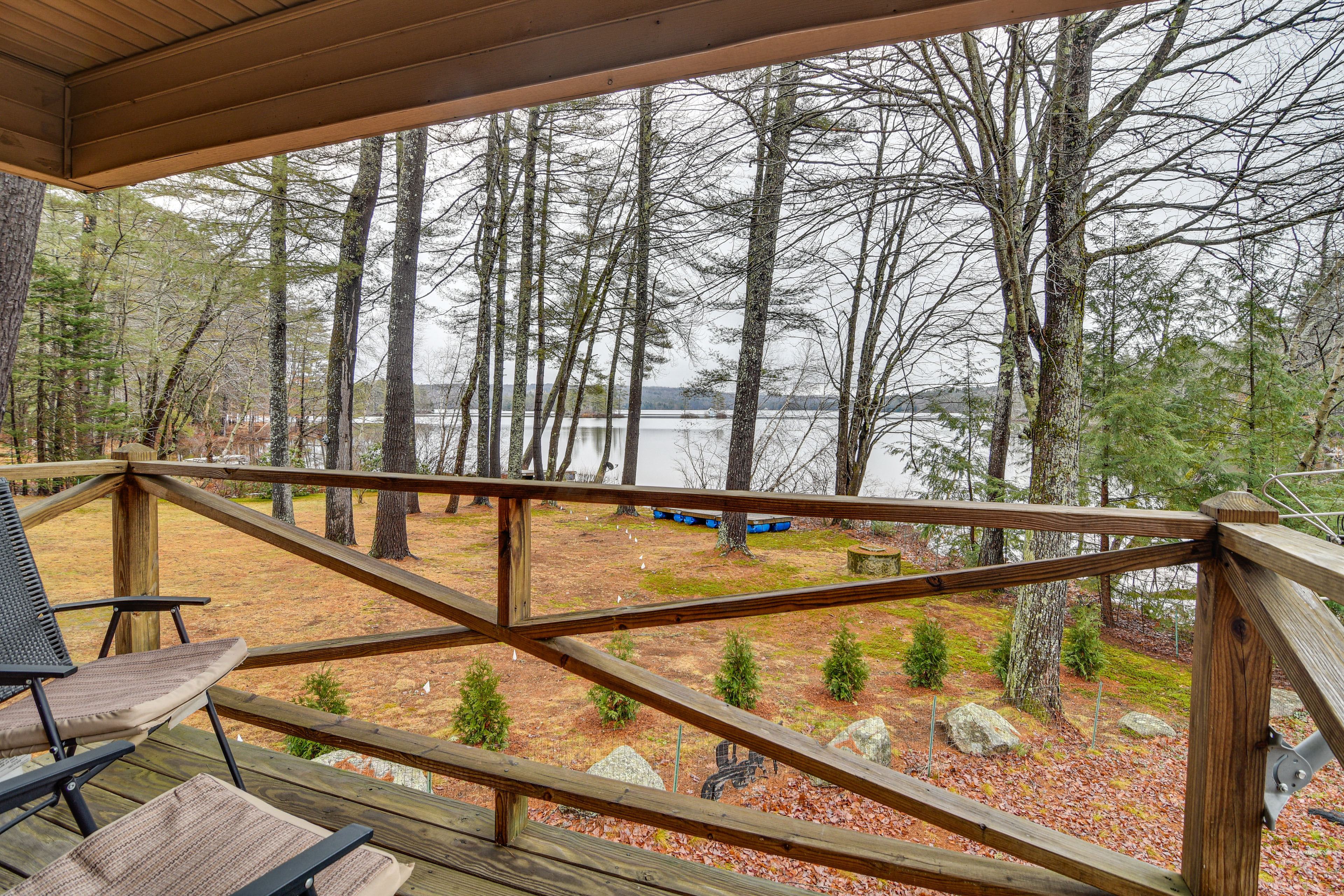 Property Image 2 - Cozy Thompson Lake Cabin w/ Boat Dock & Launch