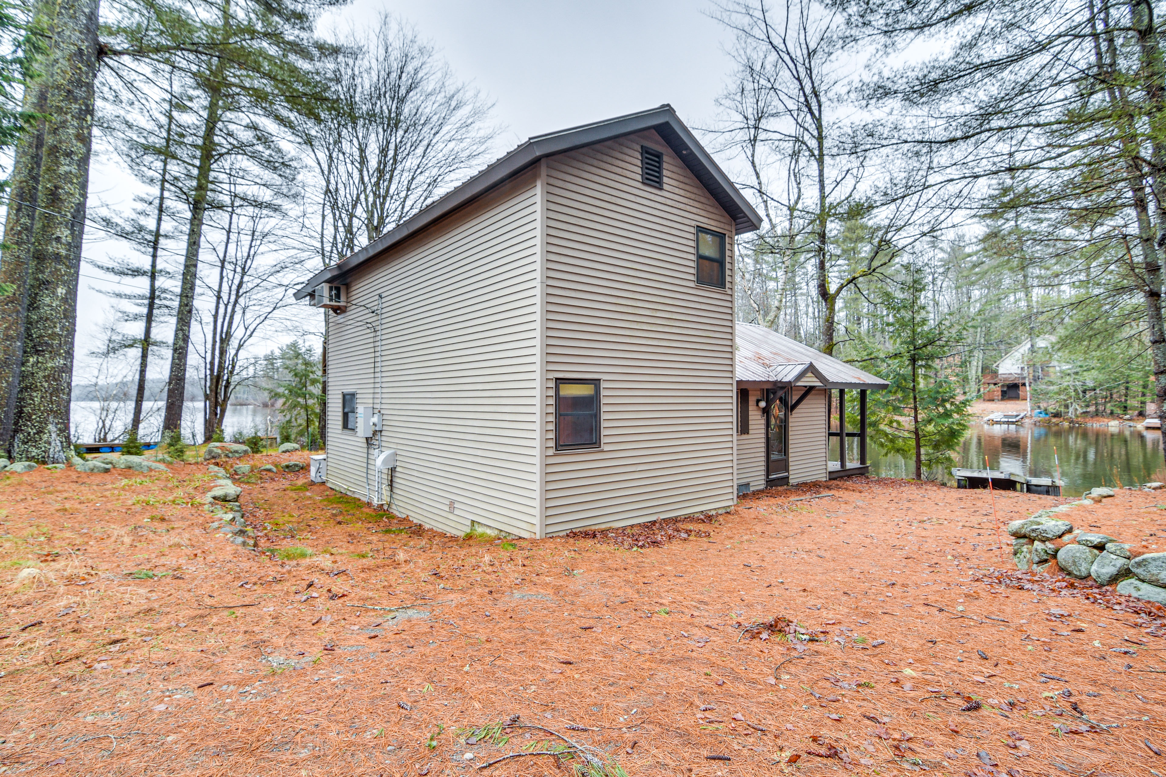 Property Image 2 - Cozy Thompson Lake Cabin w/ Boat Dock & Launch