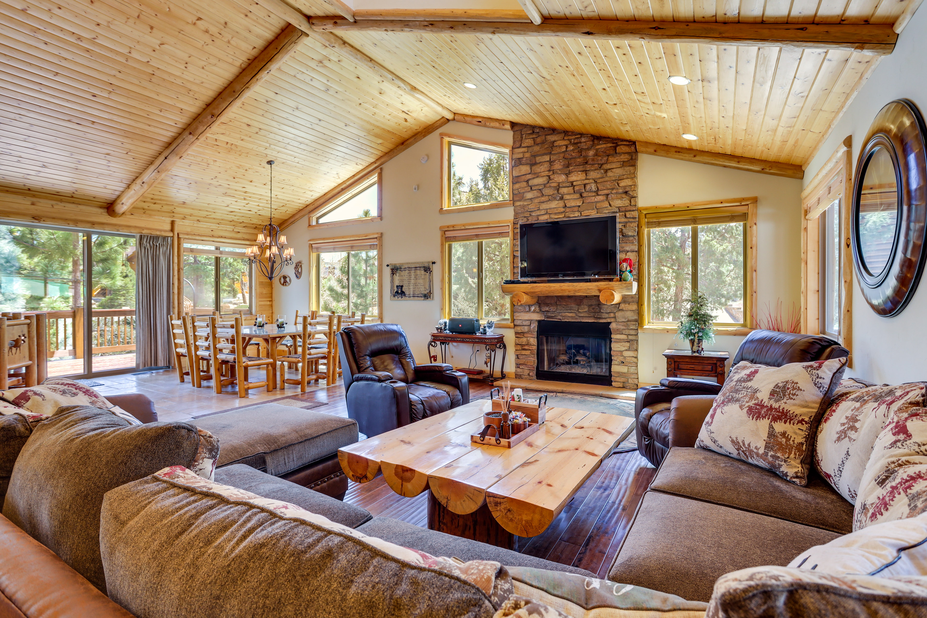 Property Image 1 - Elegant Big Bear Cabin - Half Mi to Big Bear Lake!