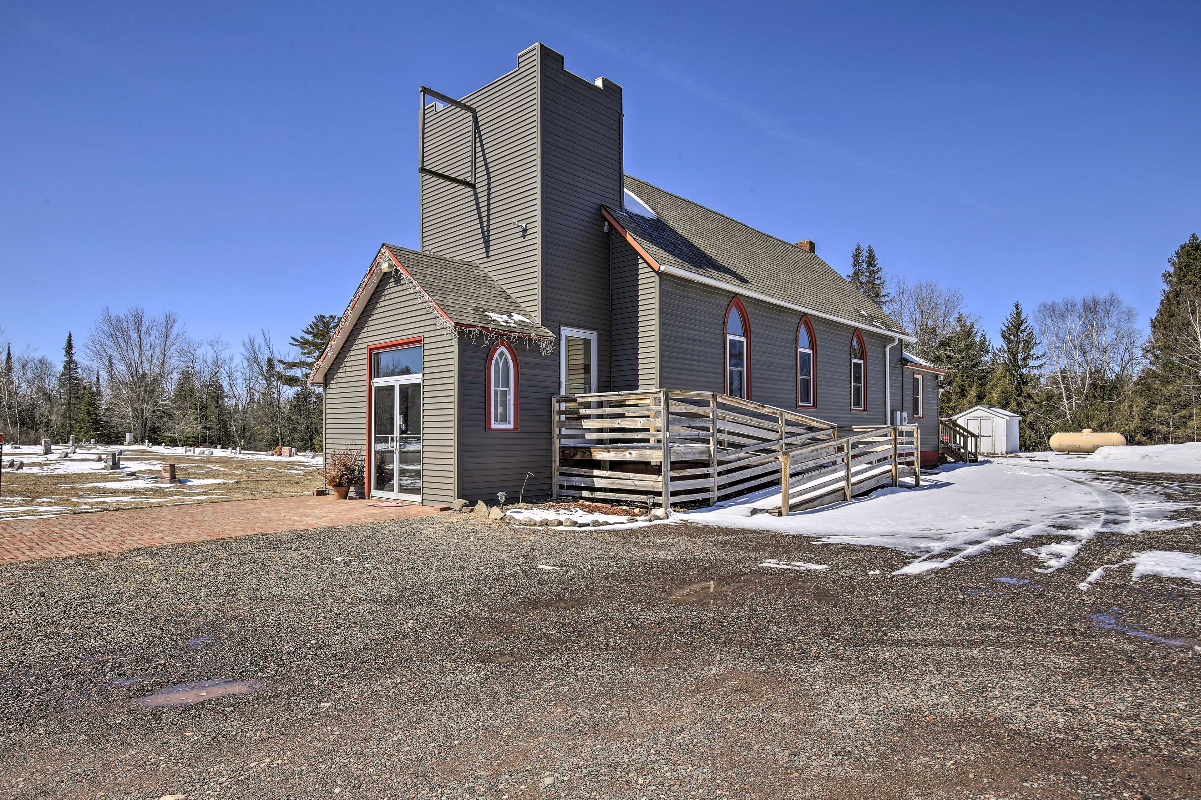 Property Image 1 - Renovated 1940s Church Along Namekagon River!