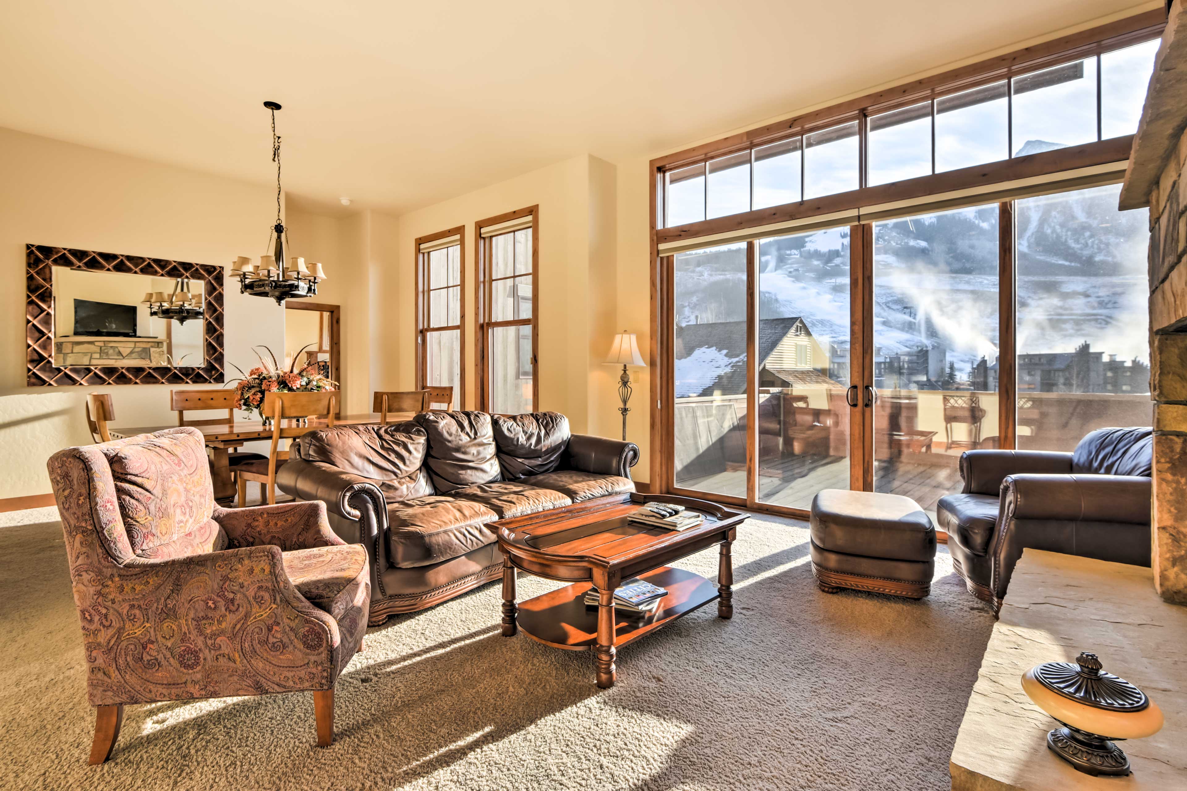 Crested Butte Townhome w/ Views - Steps to Lifts!