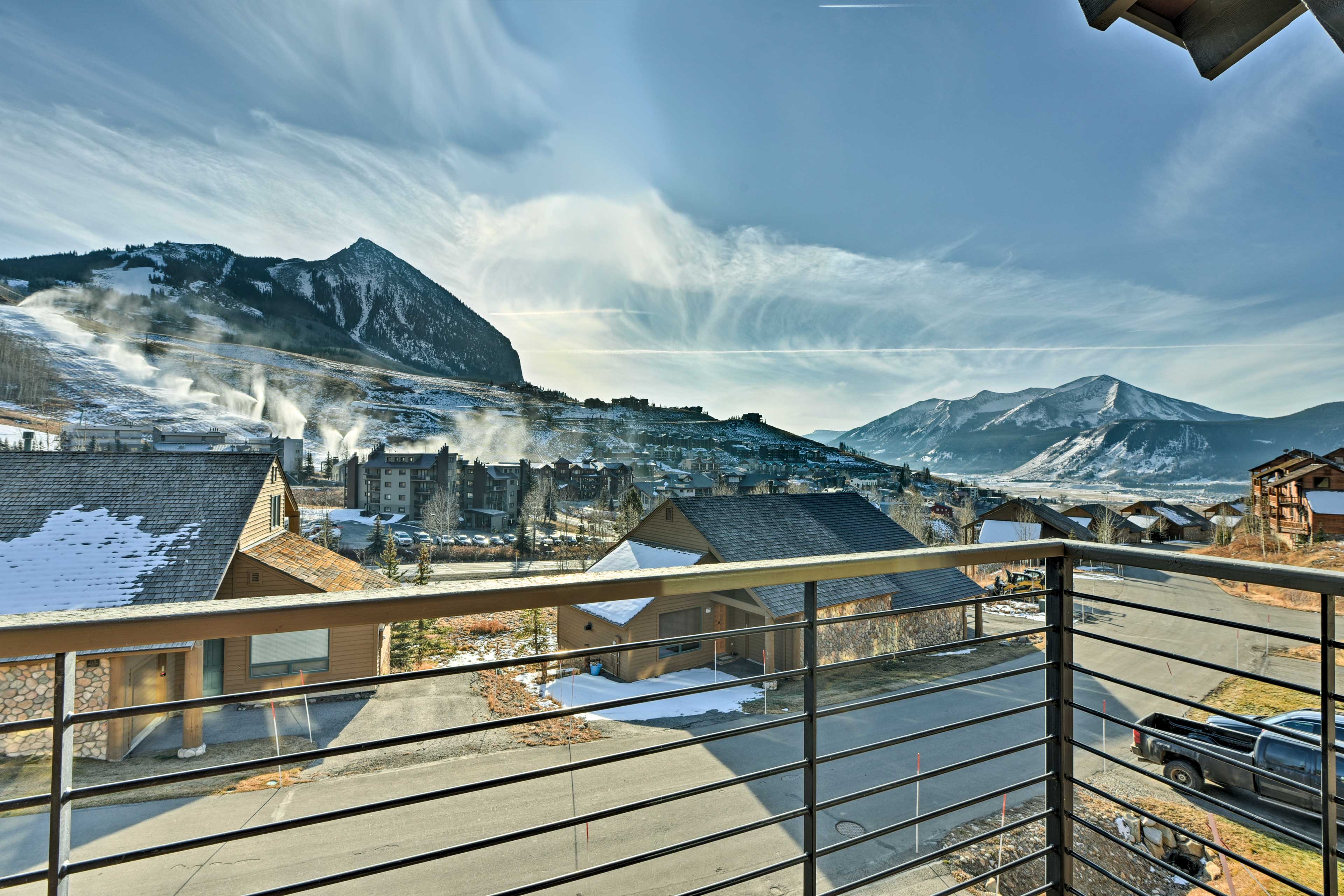 Property Image 1 - Crested Butte Townhome w/ Views - Steps to Lifts!