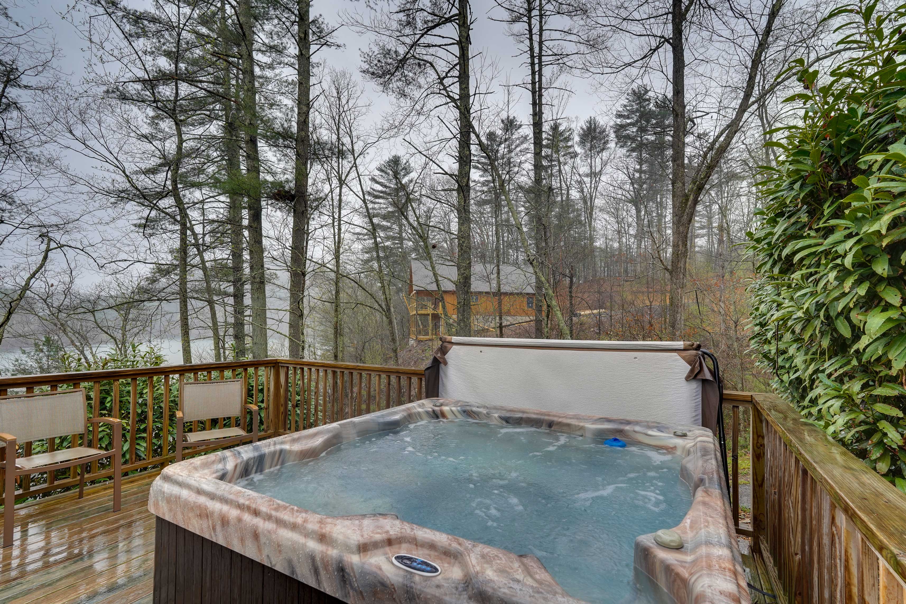 Property Image 2 - Lakefront Butler Home w/ Hot Tub, Fire Pit + Dock