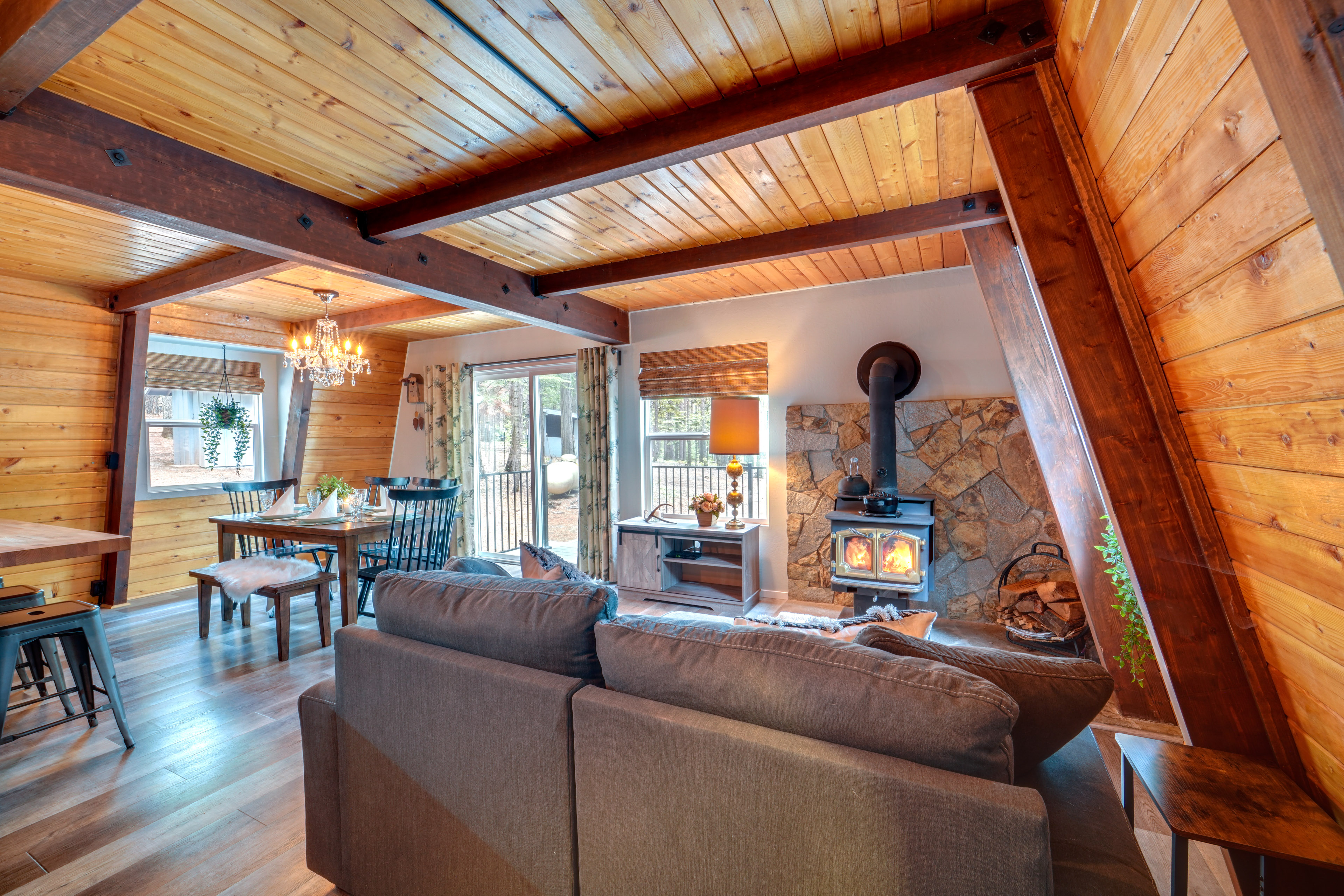 Property Image 1 - Cozy Nevada City Cabin: Deck, Game Room, Fire Pit