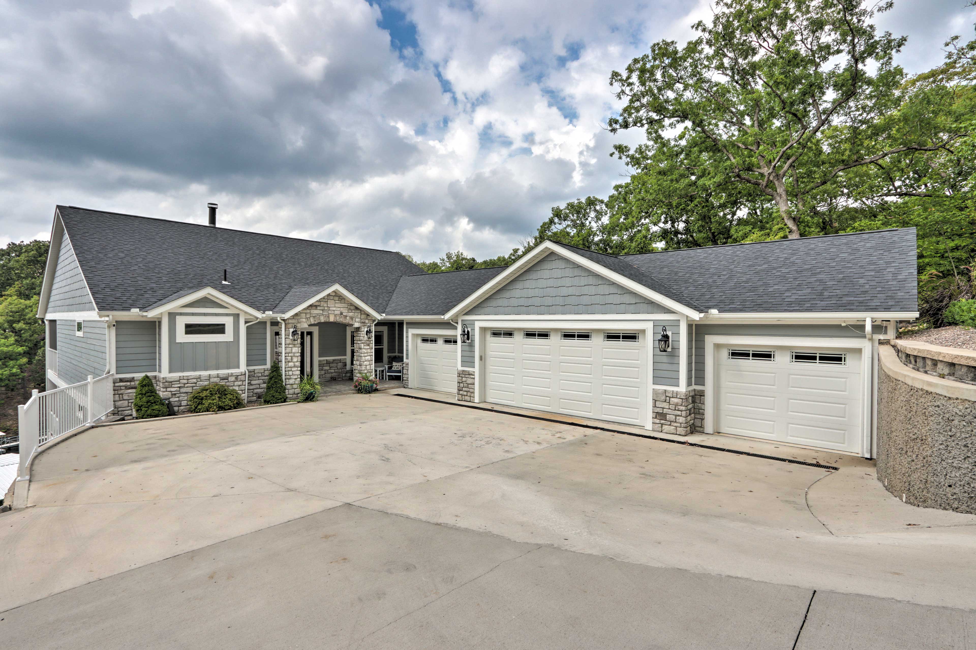 Property Image 2 - Luxe Osage Beach Lake House w/ Dock & Fire Pit