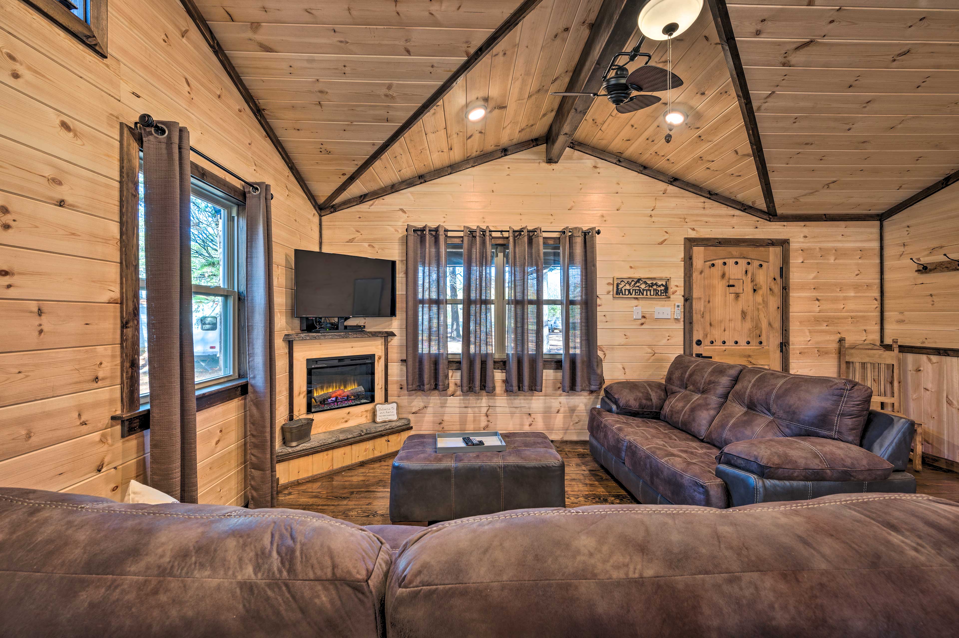 Property Image 2 - Updated Cabin w/ Fire Pit: 2 Mi to UTV & Hike