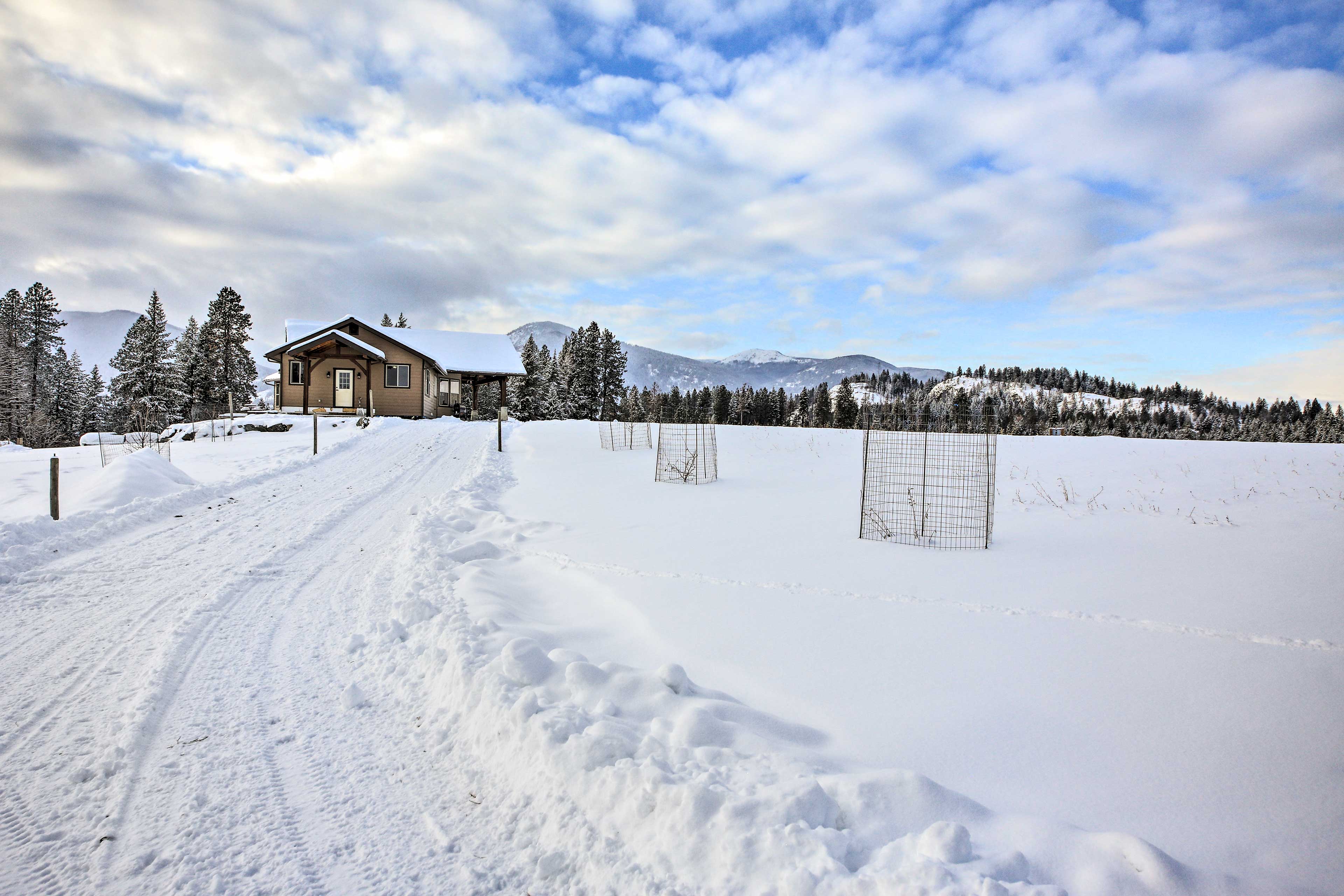 All-Season Bonners Ferry Home w/ Views