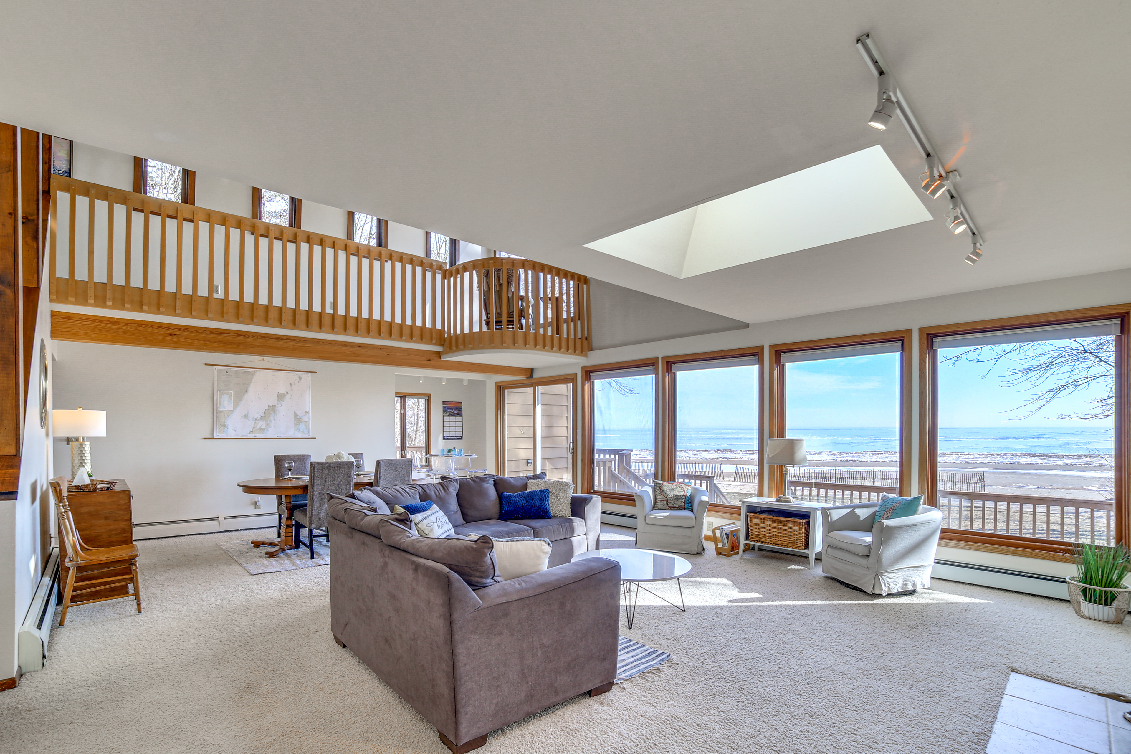 Property Image 1 - Lake Michigan Home w/ Private Beach & Deck!