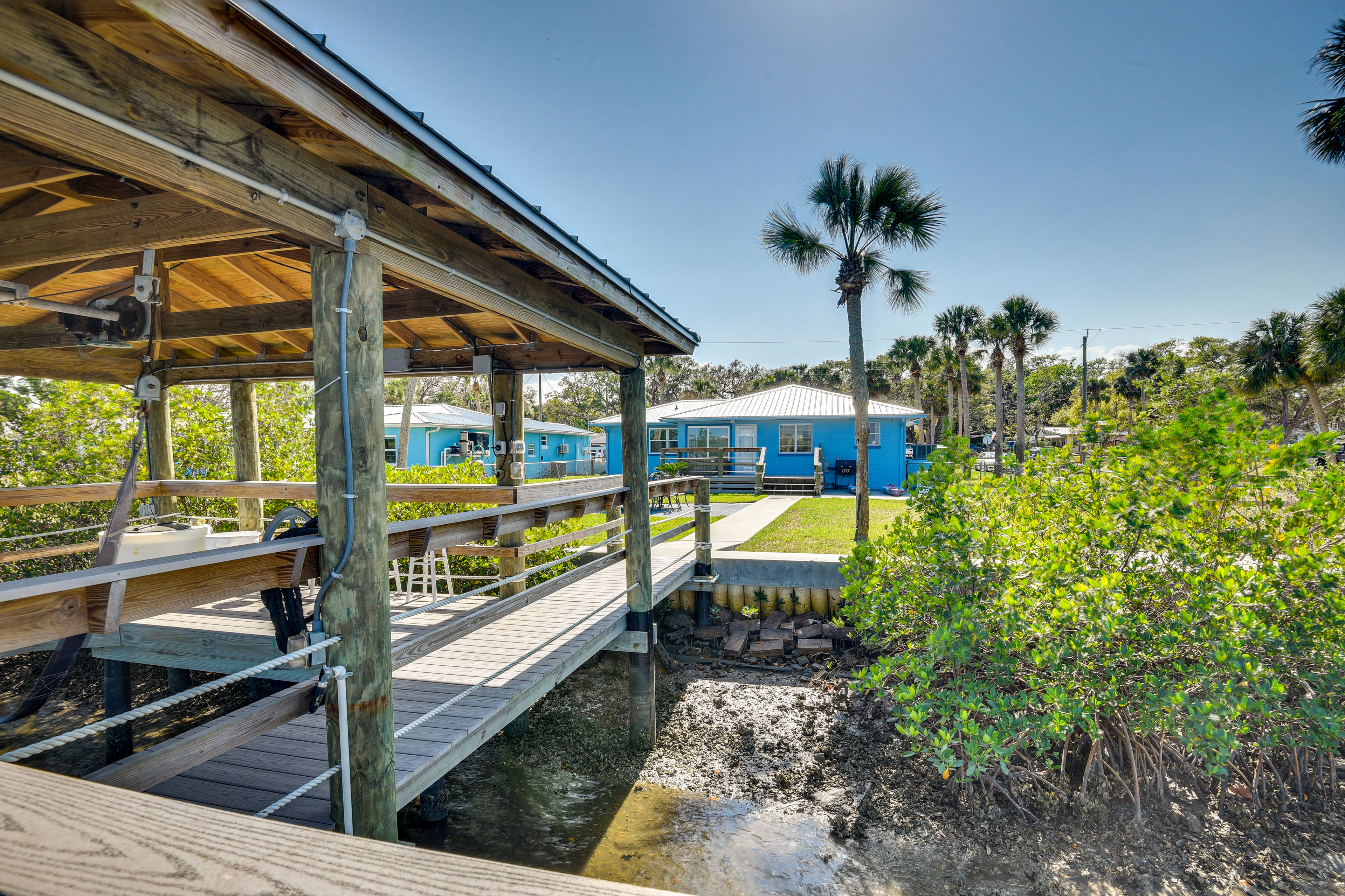 Riverfront Port Orange Home w/ Dock & Slip!