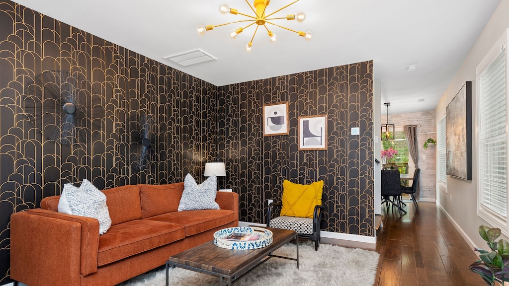 Living room at Dogwood.