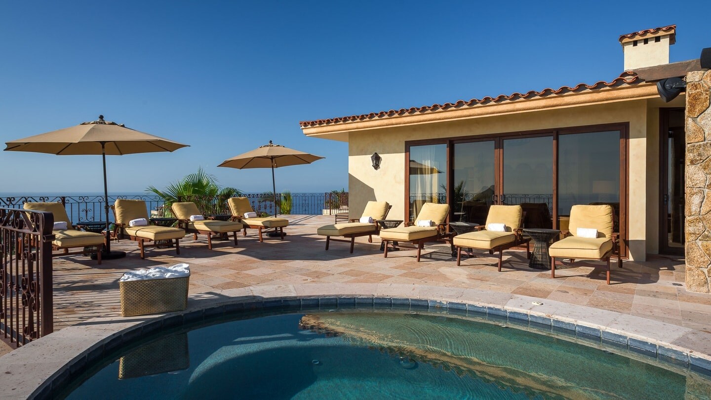 Idyllic Hillside Getaway in Pedregal for Groups - Home Rental in Cabo ...