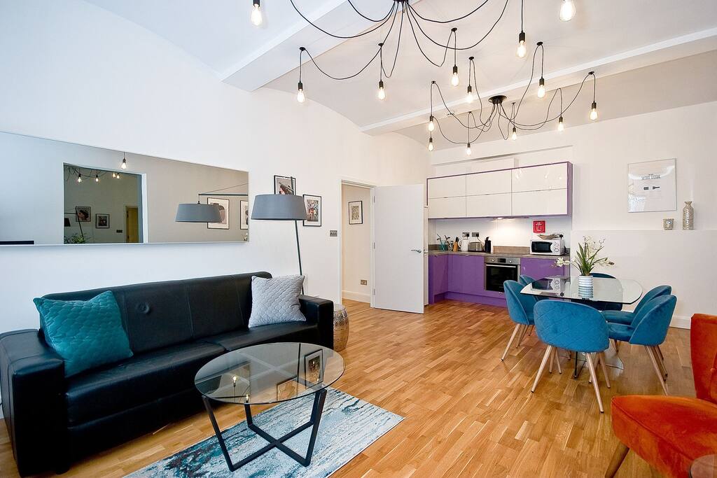 Open Plan Kitchen and Reception Room