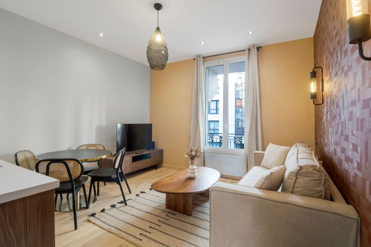 11.Appart 4Pers#1 Bedroom #Père Lachaise #Nation