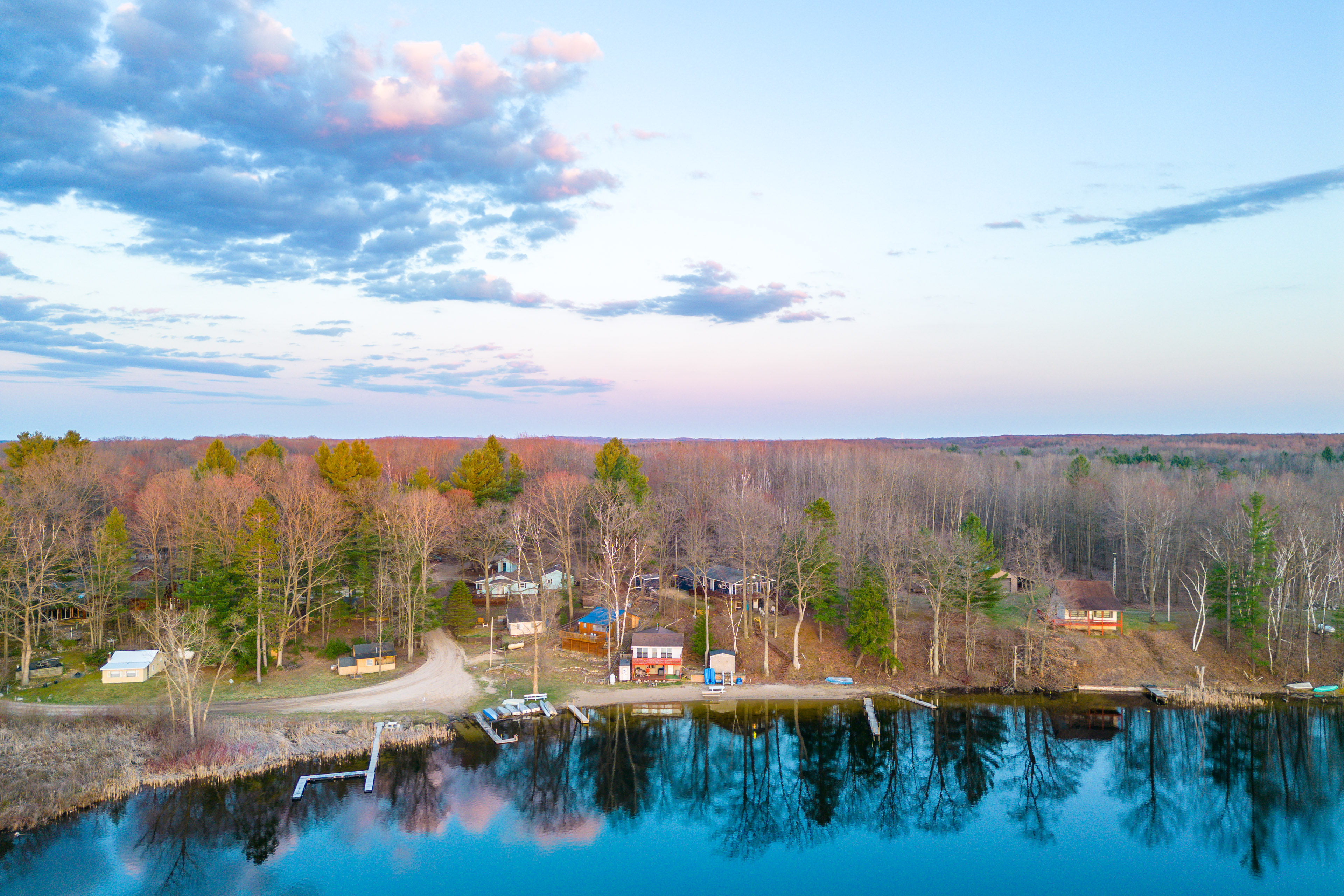 Property Image 1 - Lake Home w/ Dock + Fire Pit: Steps to Sandy Beach