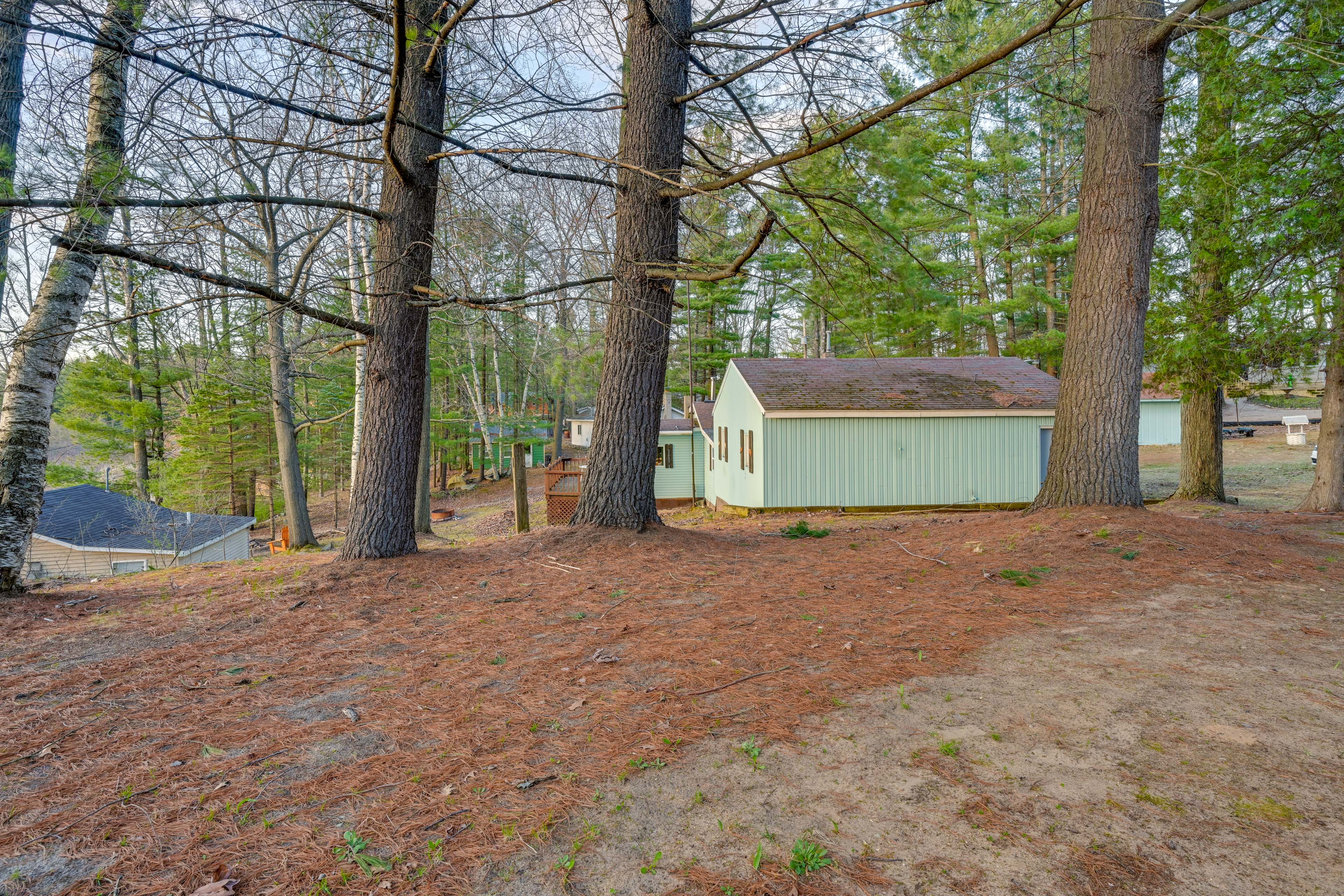 Property Image 2 - Lake Home w/ Dock + Fire Pit: Steps to Sandy Beach