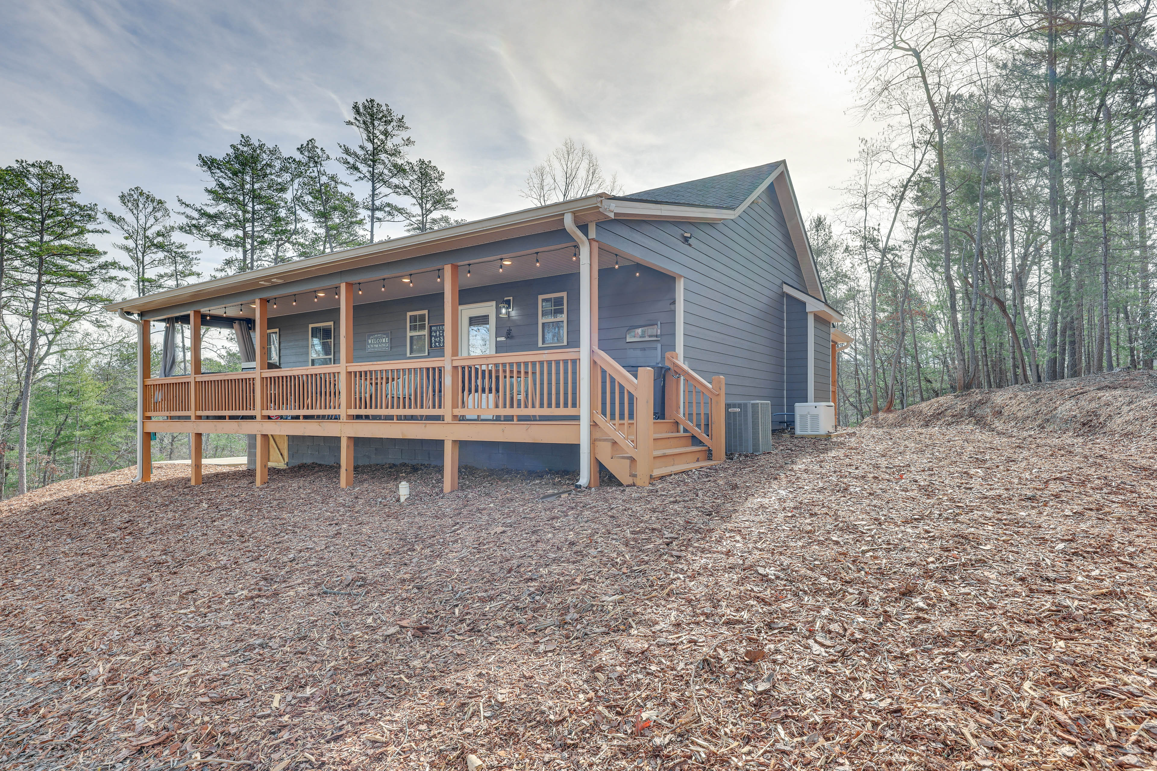 Property Image 1 - Ellijay Family Cabin w/ Covered Deck + Hot Tub