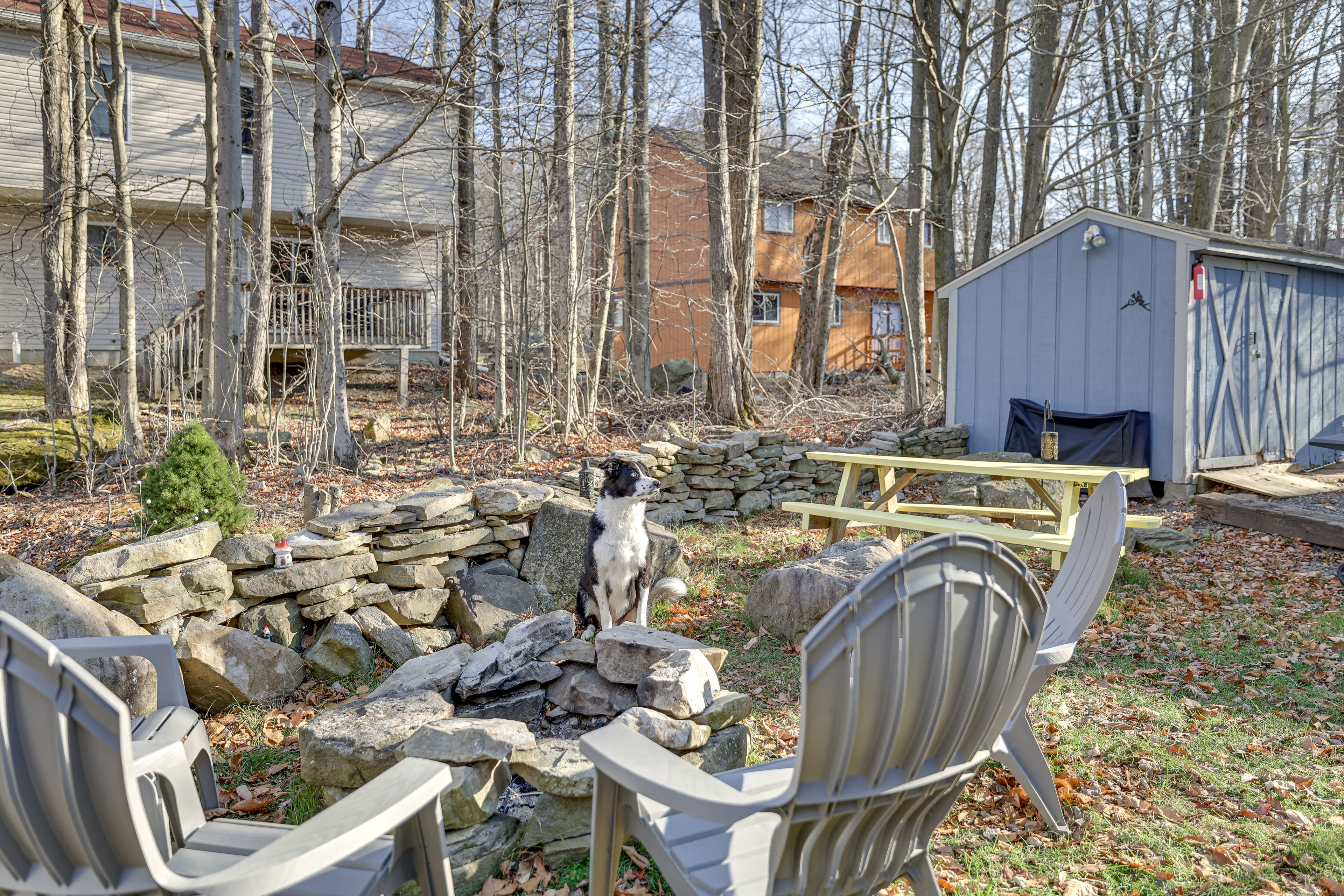 Property Image 2 - Tobyhanna Home w/ Fire Pit, Pool + Beach Access!