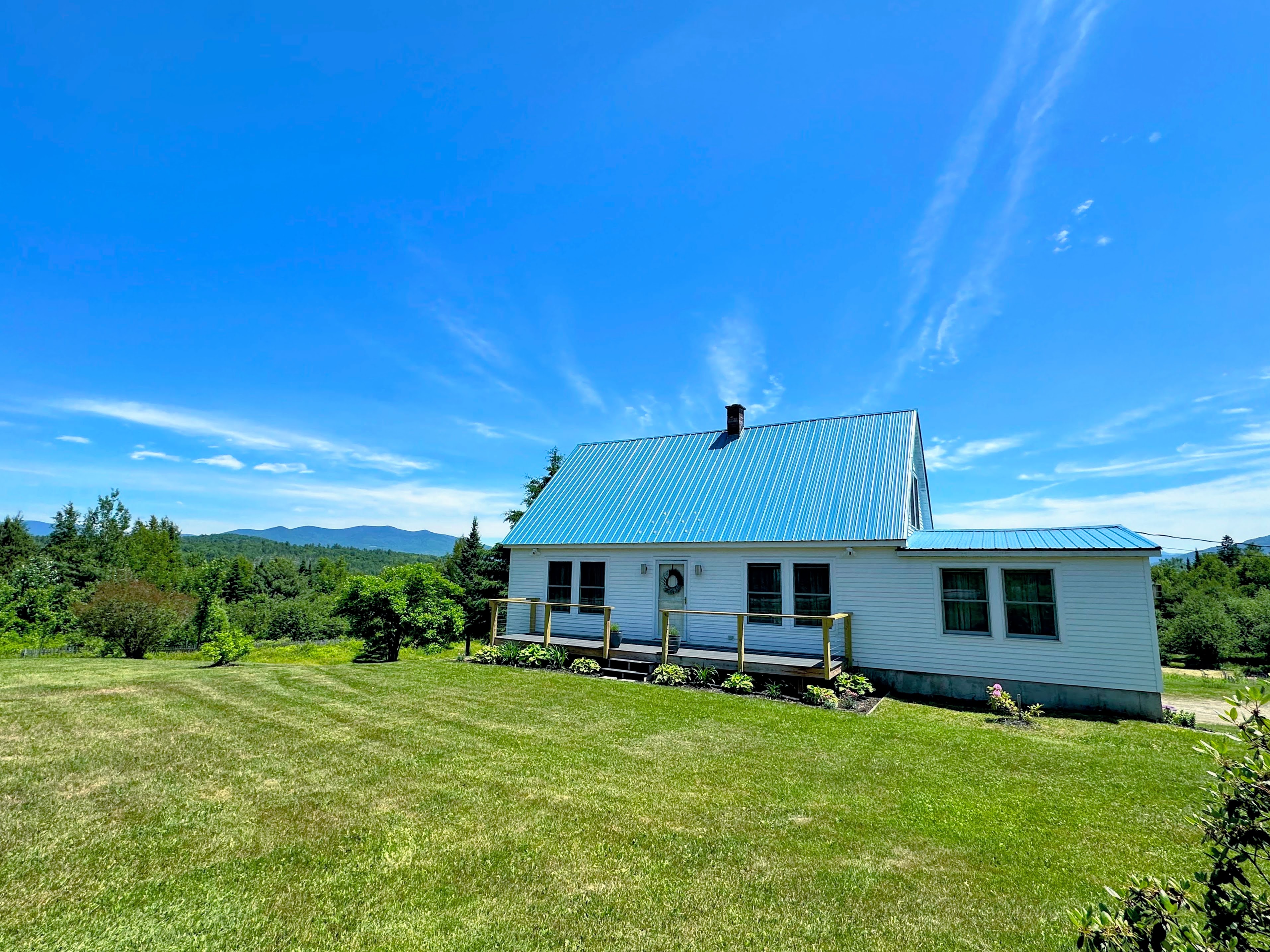 Cozy home in Whitefield, NH with mountain views and tons of open space!