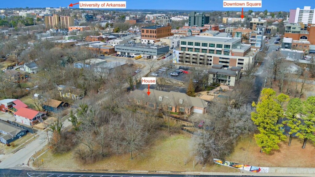 Our home is on the downtown square - just steps away from restaurants, shops, theaters, and community.