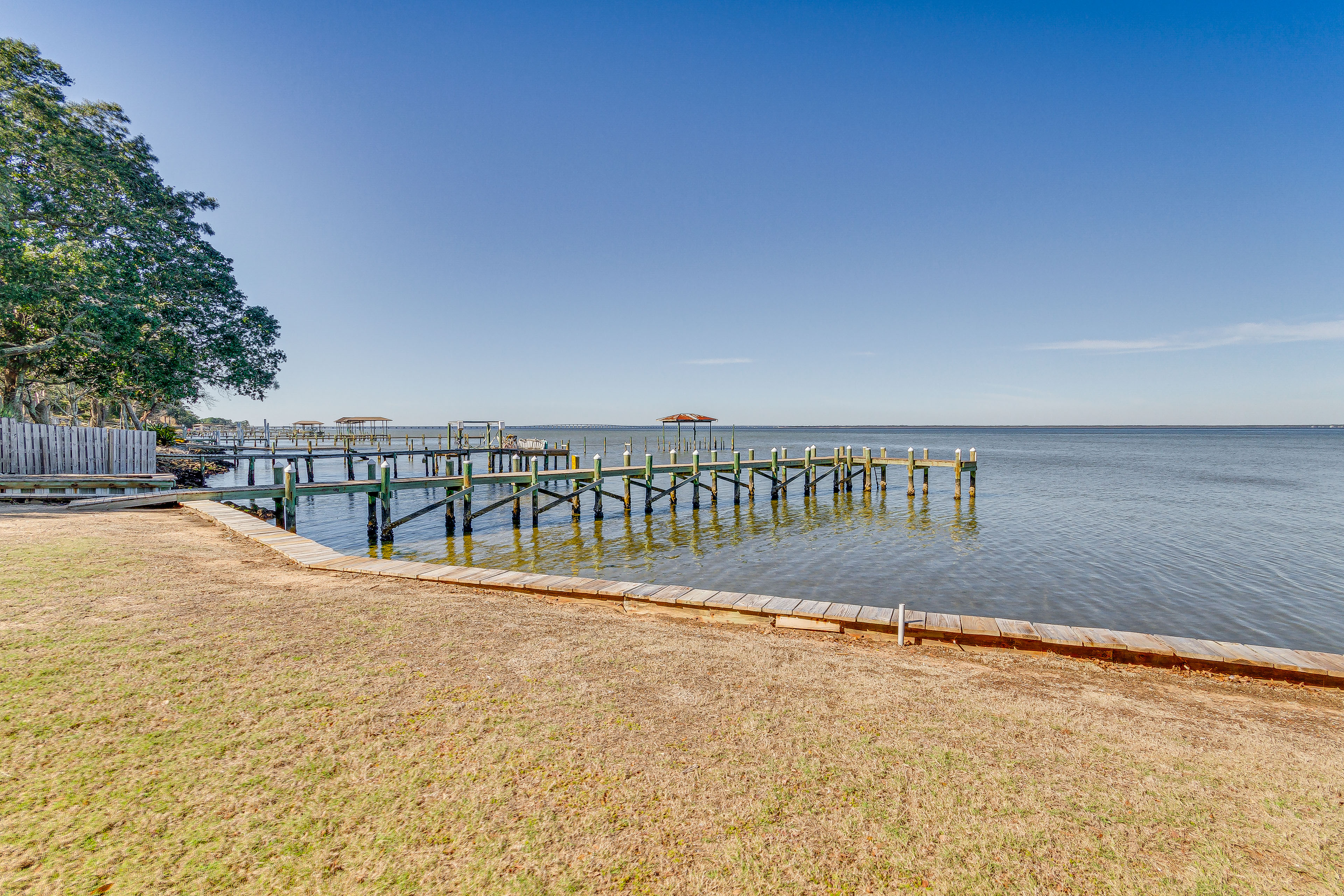 Property Image 1 - Gulf Breeze Home w/ Deck: Walk to Public Boat Ramp