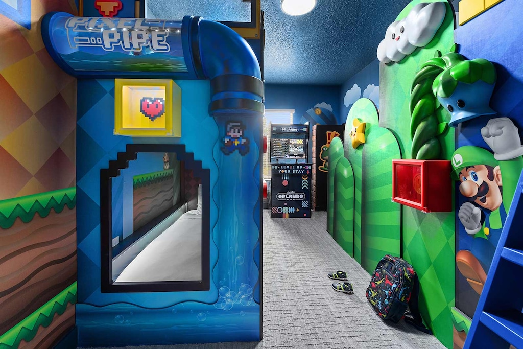 Gamer's Paradise *Theme Room 1* on Second Floor