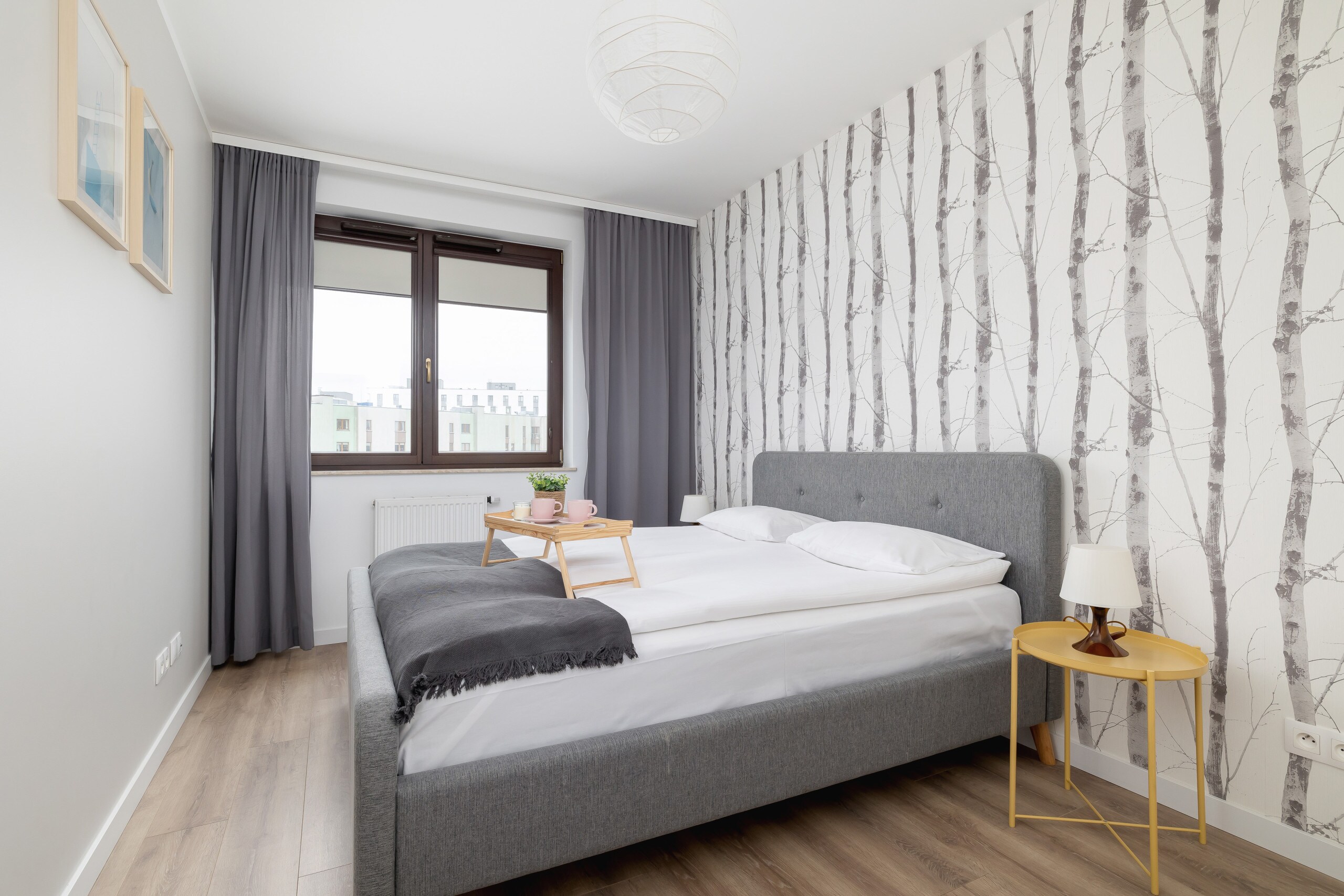 Property Image 2 - Subtle Grey Apartment | Remote Work | Furnished Balcony | Parking | Kraków