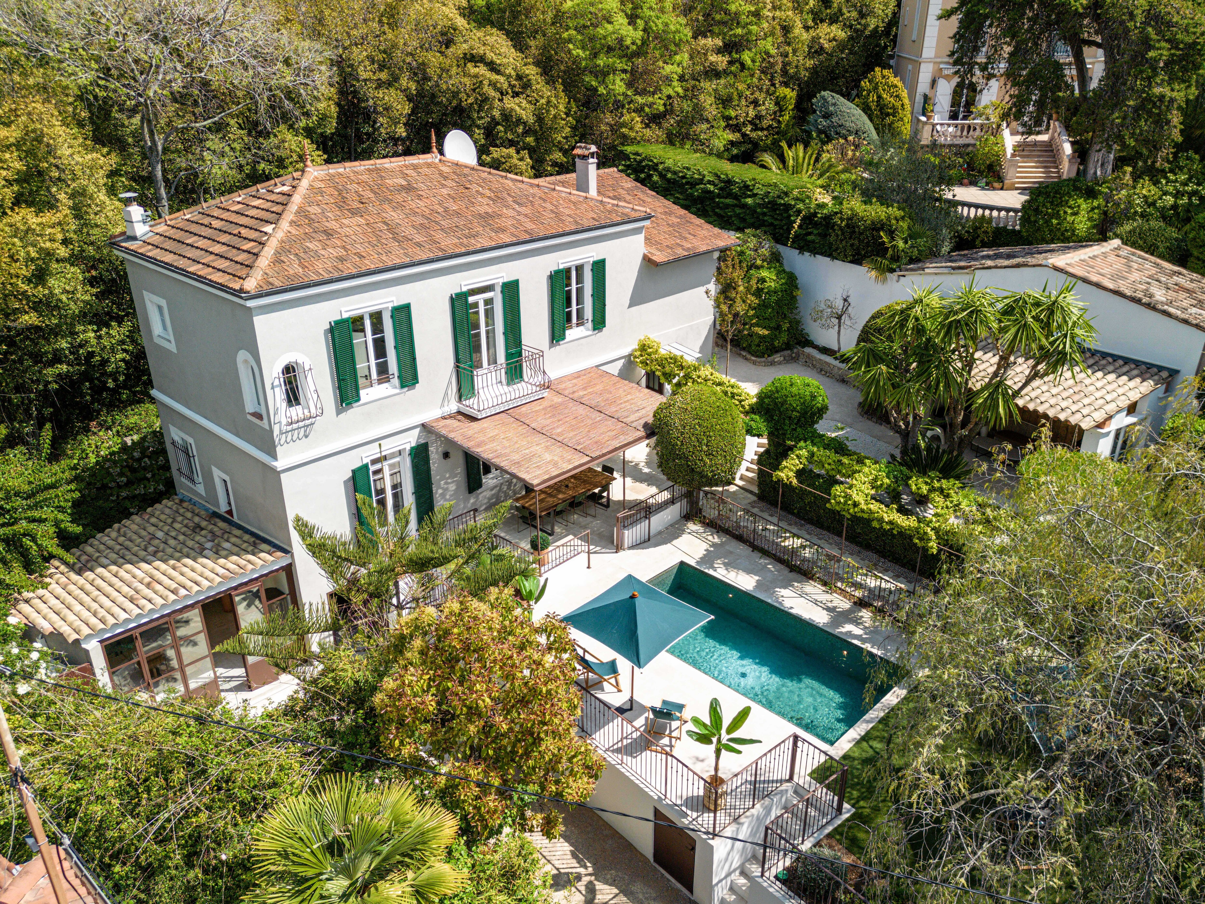 Property Image 1 - Luxurious Villa with heated pool 5BR/10p - Cannes