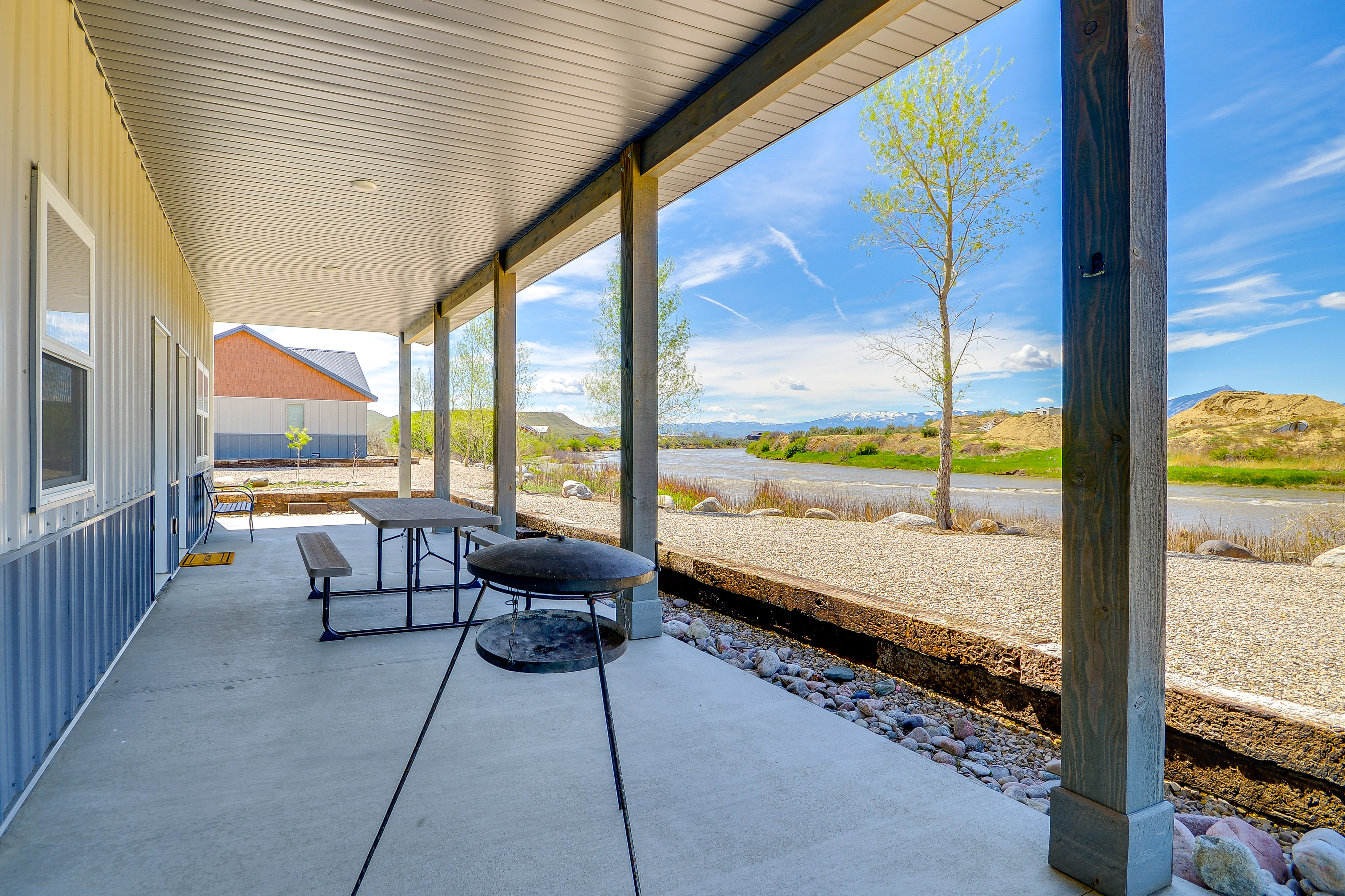 Property Image 2 - Clark Riverfront Retreat w/ Fire Pit & Views!