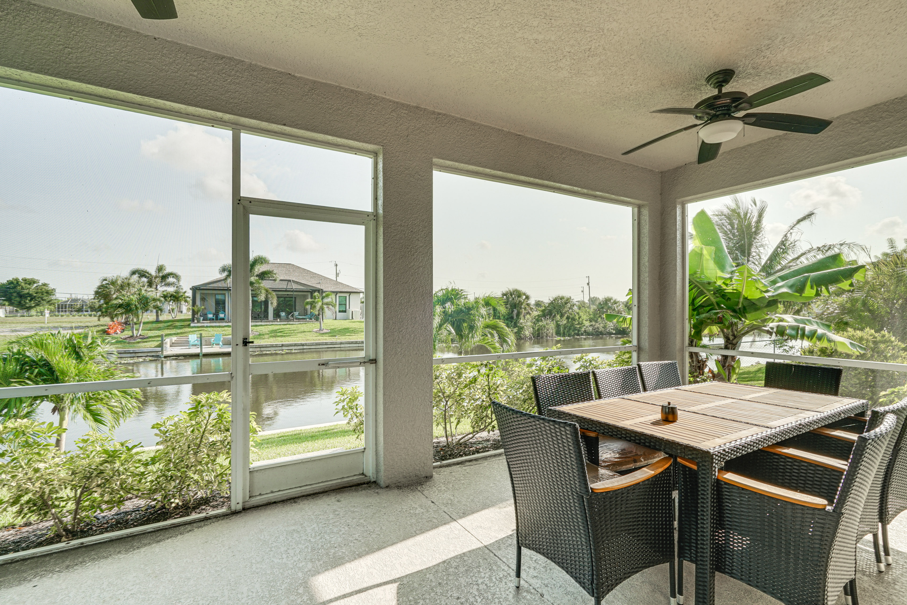 Property Image 2 - Bright Cape Coral Home w/ Sunroom & Canal Views!