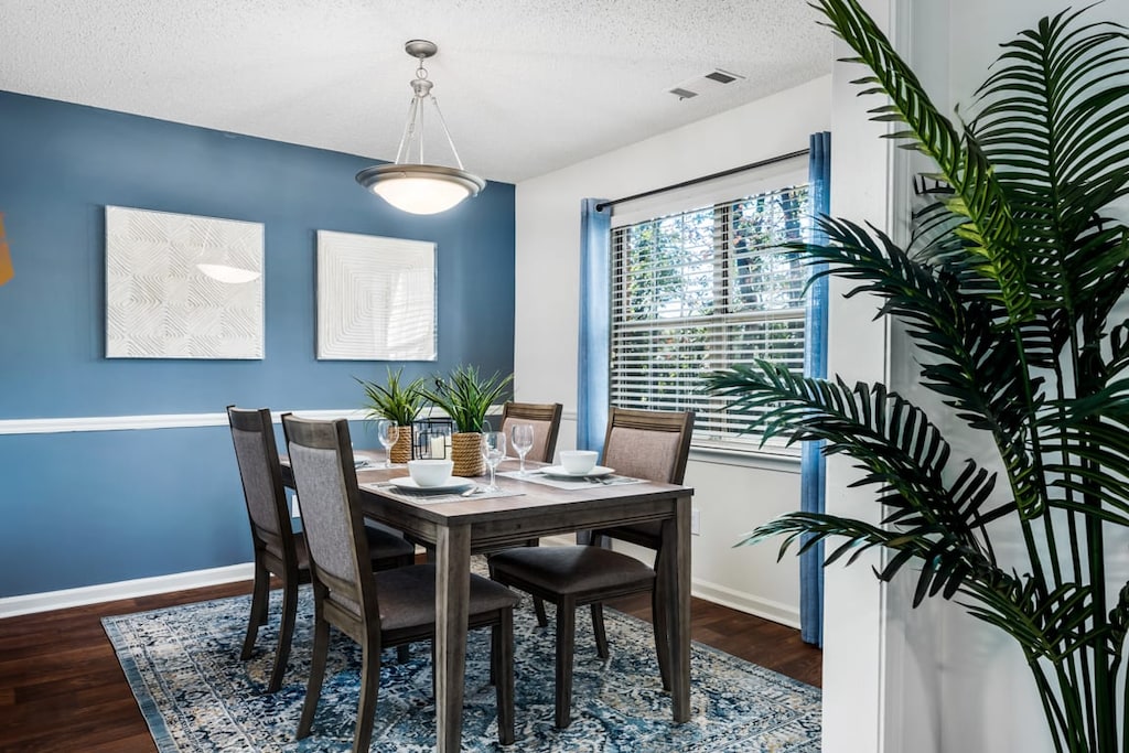 Stylish setting for sharing great meals