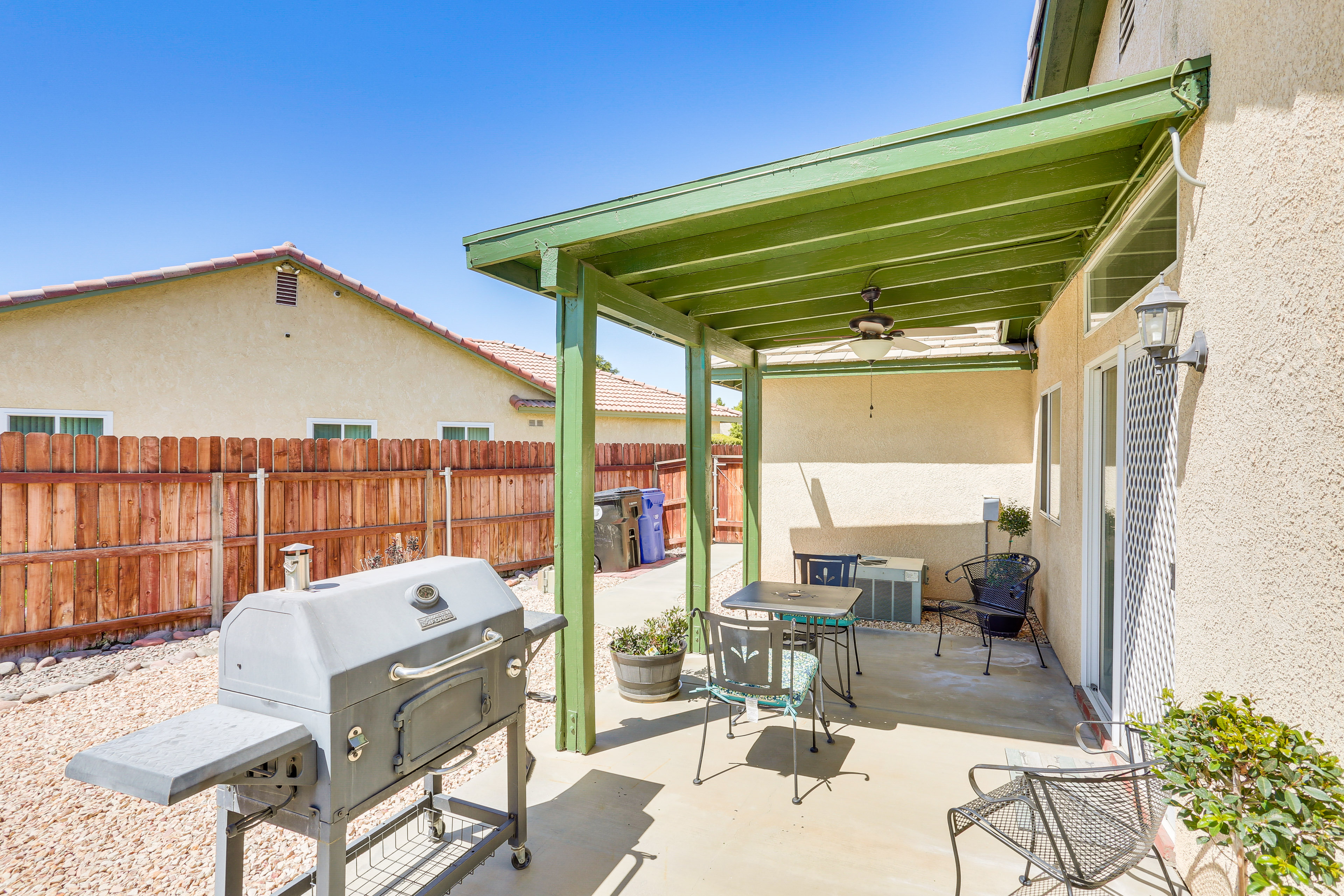 Victorville Home w/ Large Yard & Charcoal Grill!