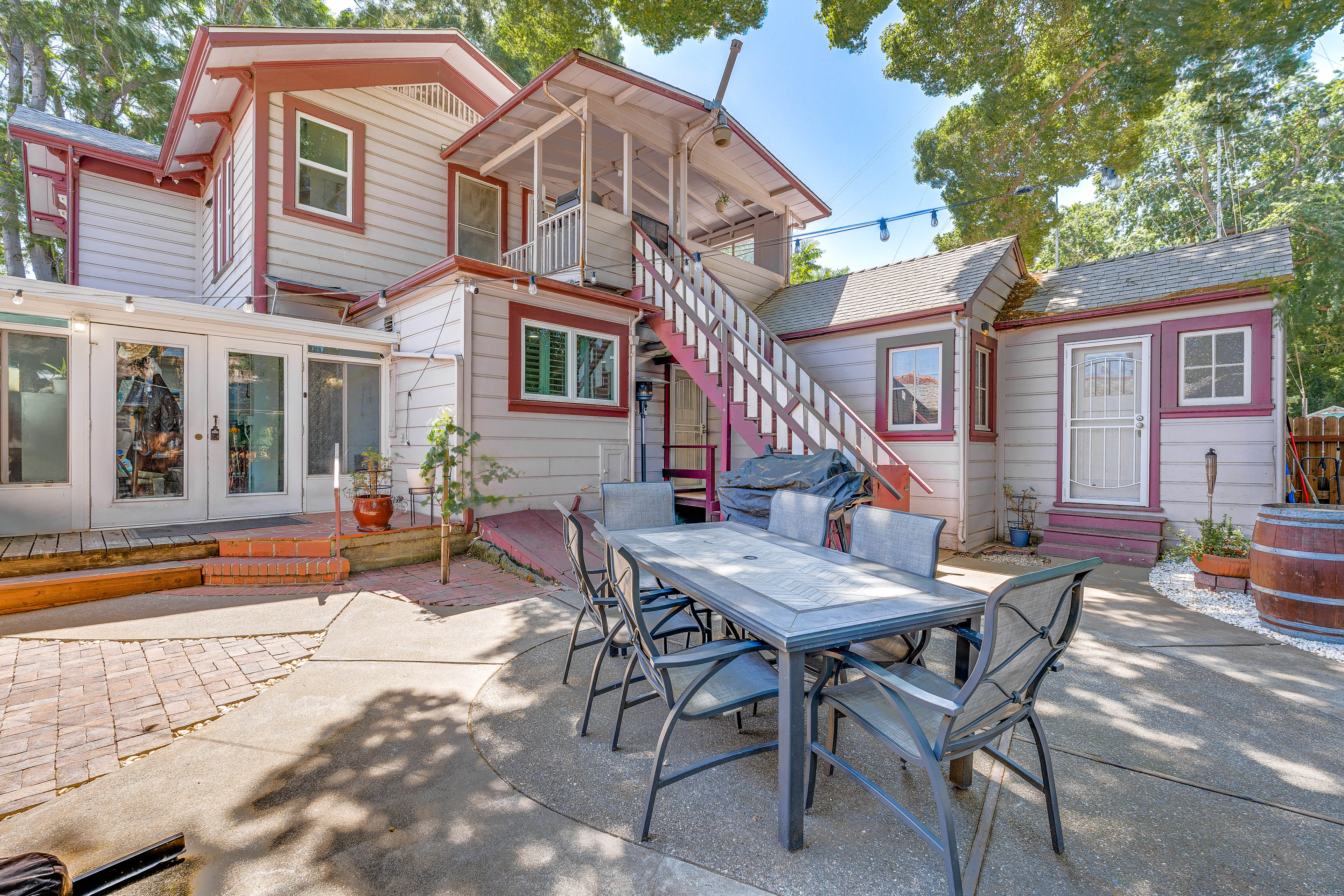 Property Image 1 - Historic Woodland Escape w/ Patio + Fire Pit!