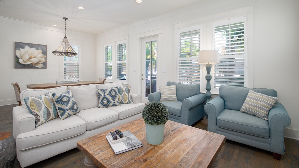 Open Concept Living and Dining Area