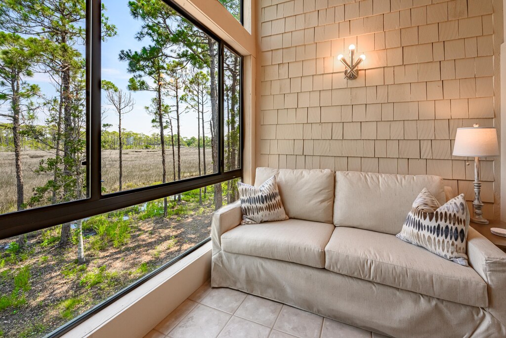 Enclosed Sunroom with a View