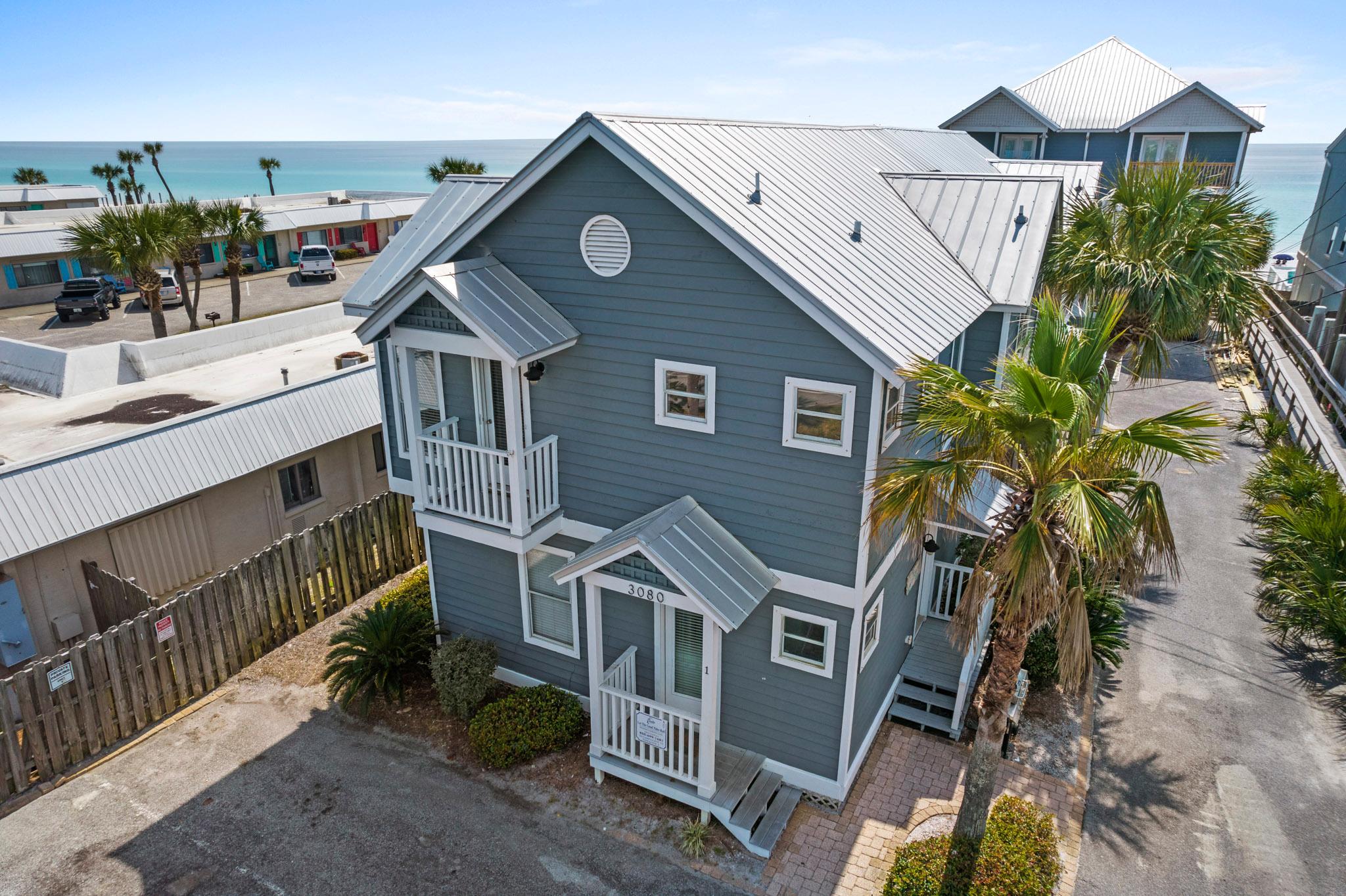 Plentiful Windows and Balconies to View the Turquois Waters of t