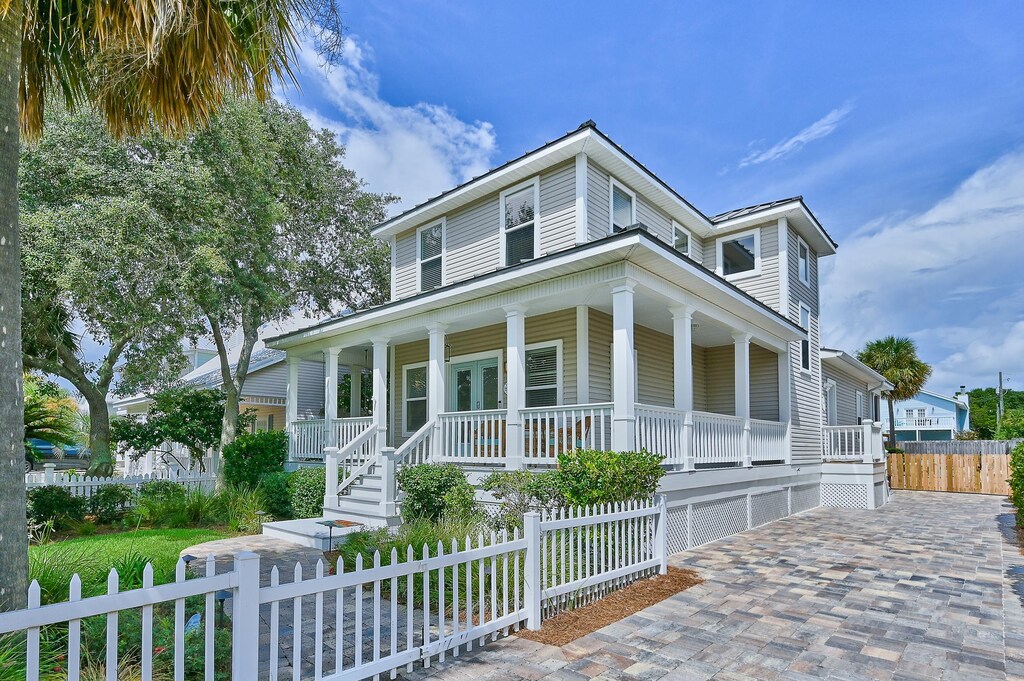 Front of Home & Paver Driveway