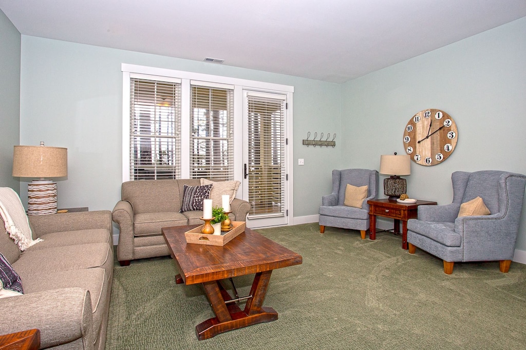 Entertainment center in media room