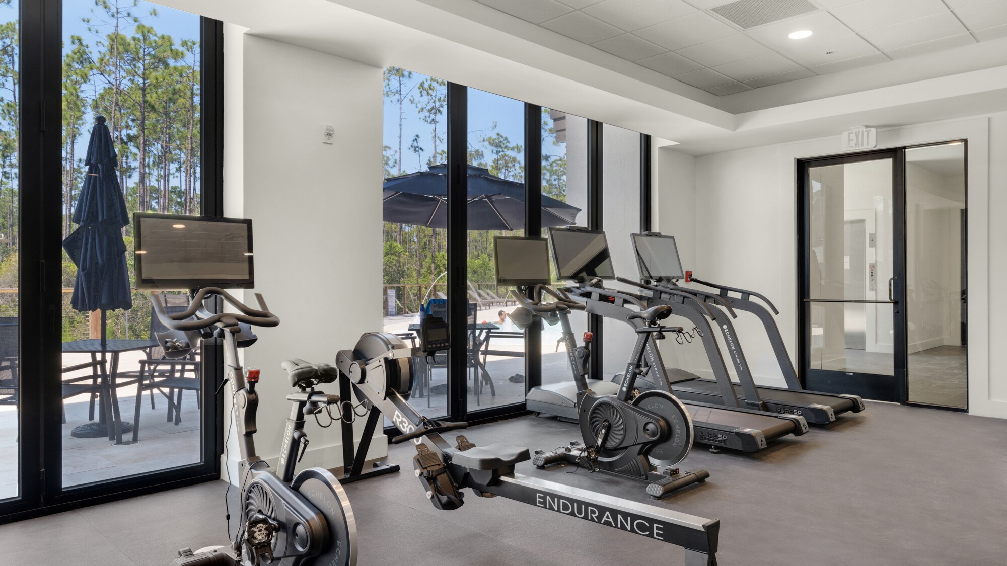 Pinewood30A Fitness Area