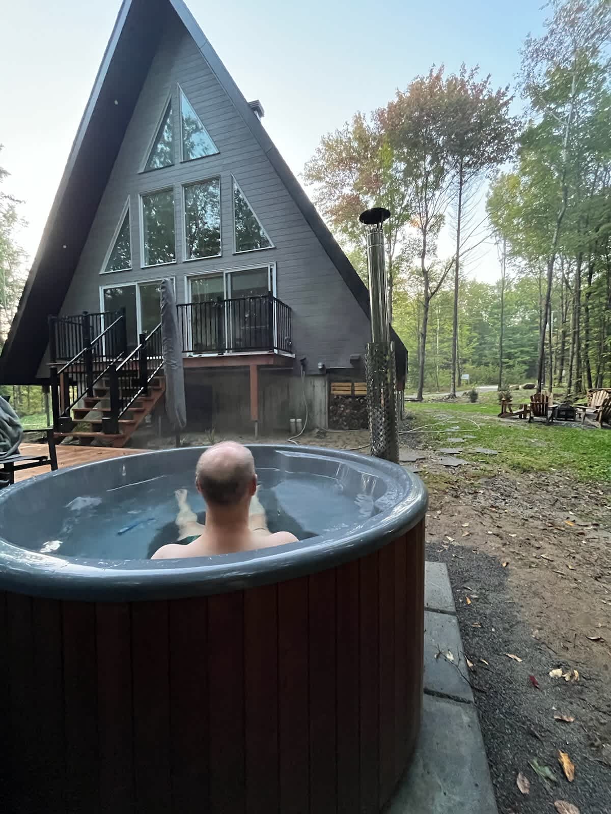 Property Image 2 - Kartalla - Scandinavian hot tub, AFrame, Tremblant