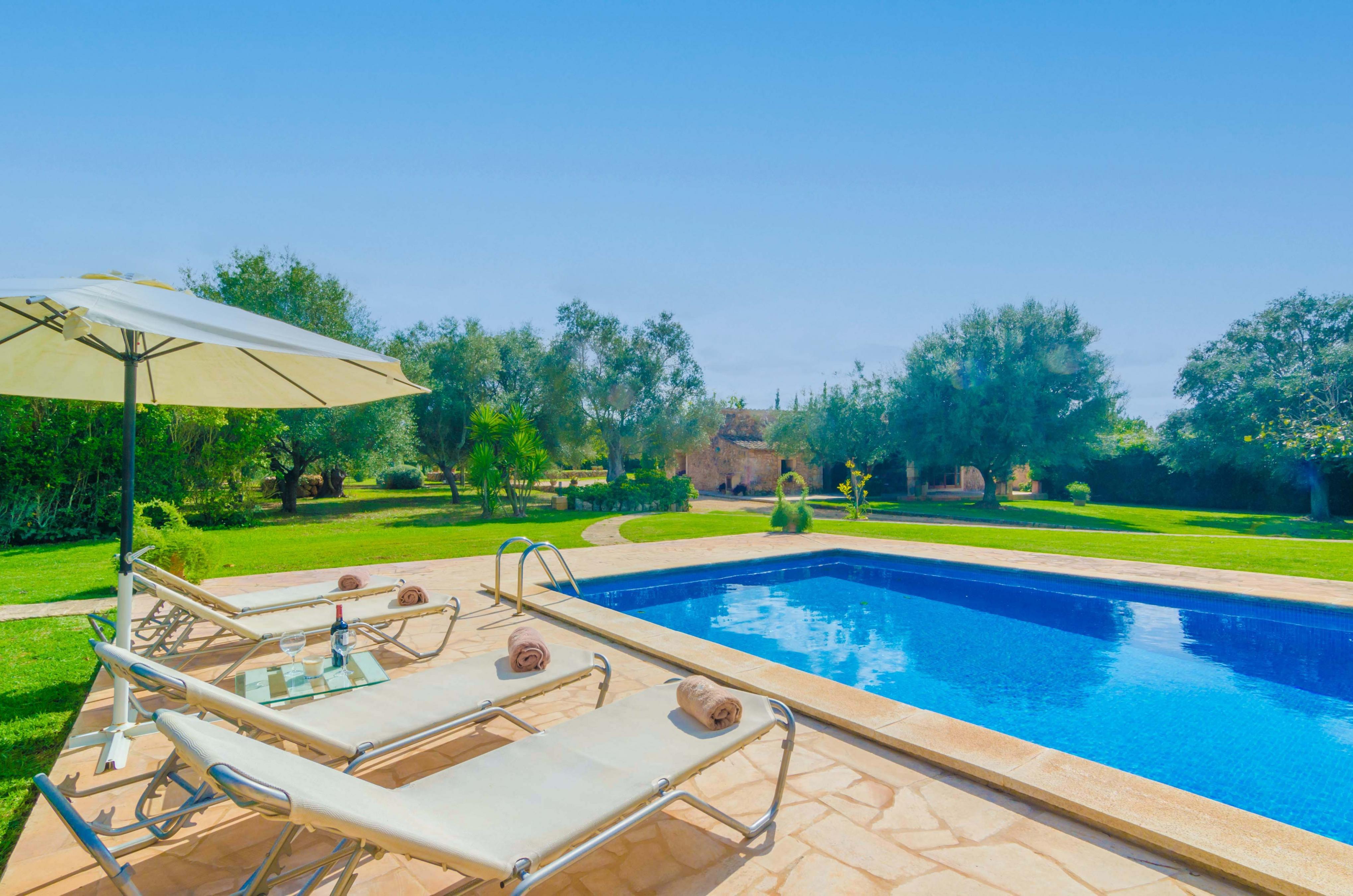 Property Image 2 - S’ERA NOVA - Beautiful villa with private pool surrounded by a beautiful garden. Free WIFI